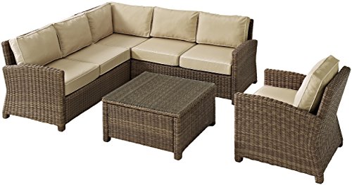 Brown With Sand Cushions