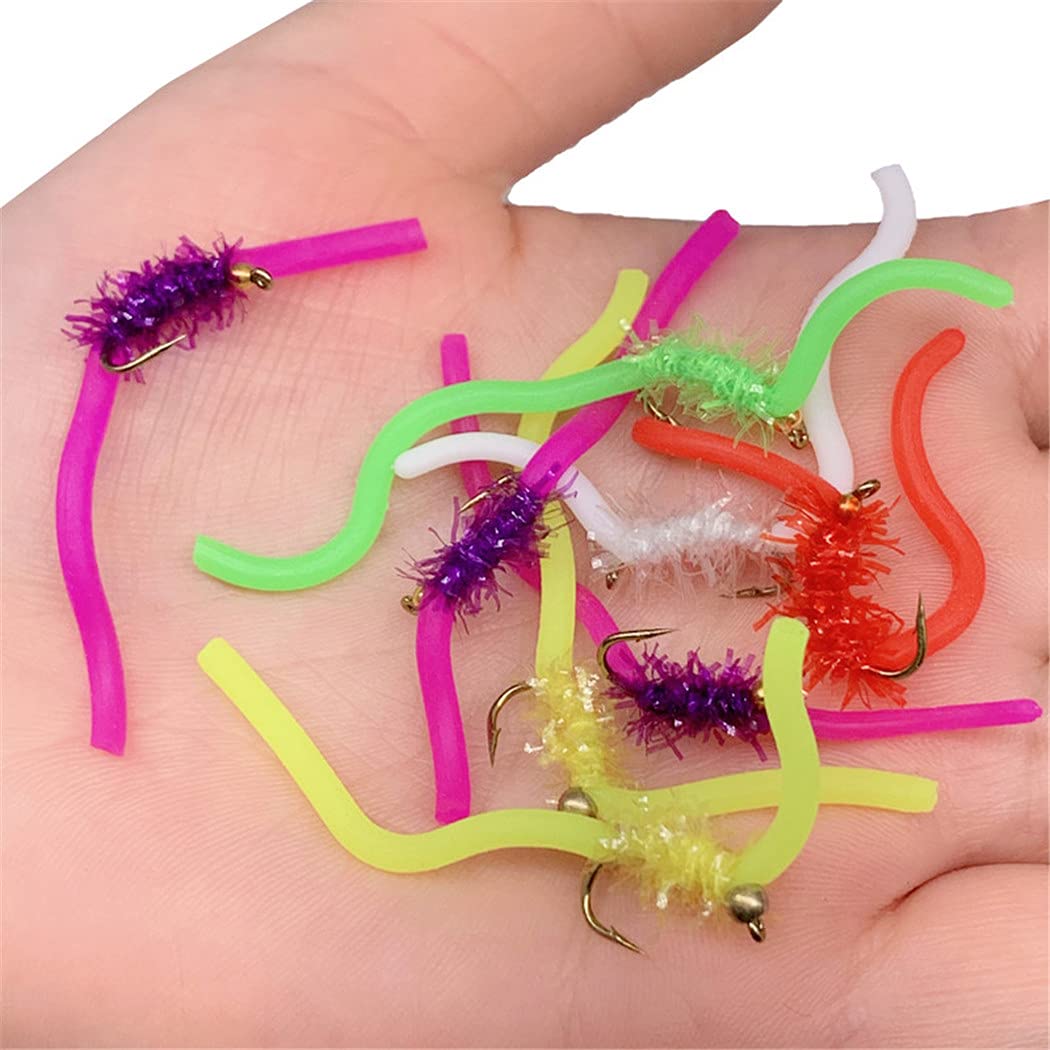 Premium Fly Fishing Flies Kit - 33/48/72/100/114/148pcs Assortment for Trout & Bass - Dry/Wet Flies, Nymphs, Streamers & Poppers - Durable Fly Box Included - Perfect for Freshwater & Saltwater Fishing Adventures