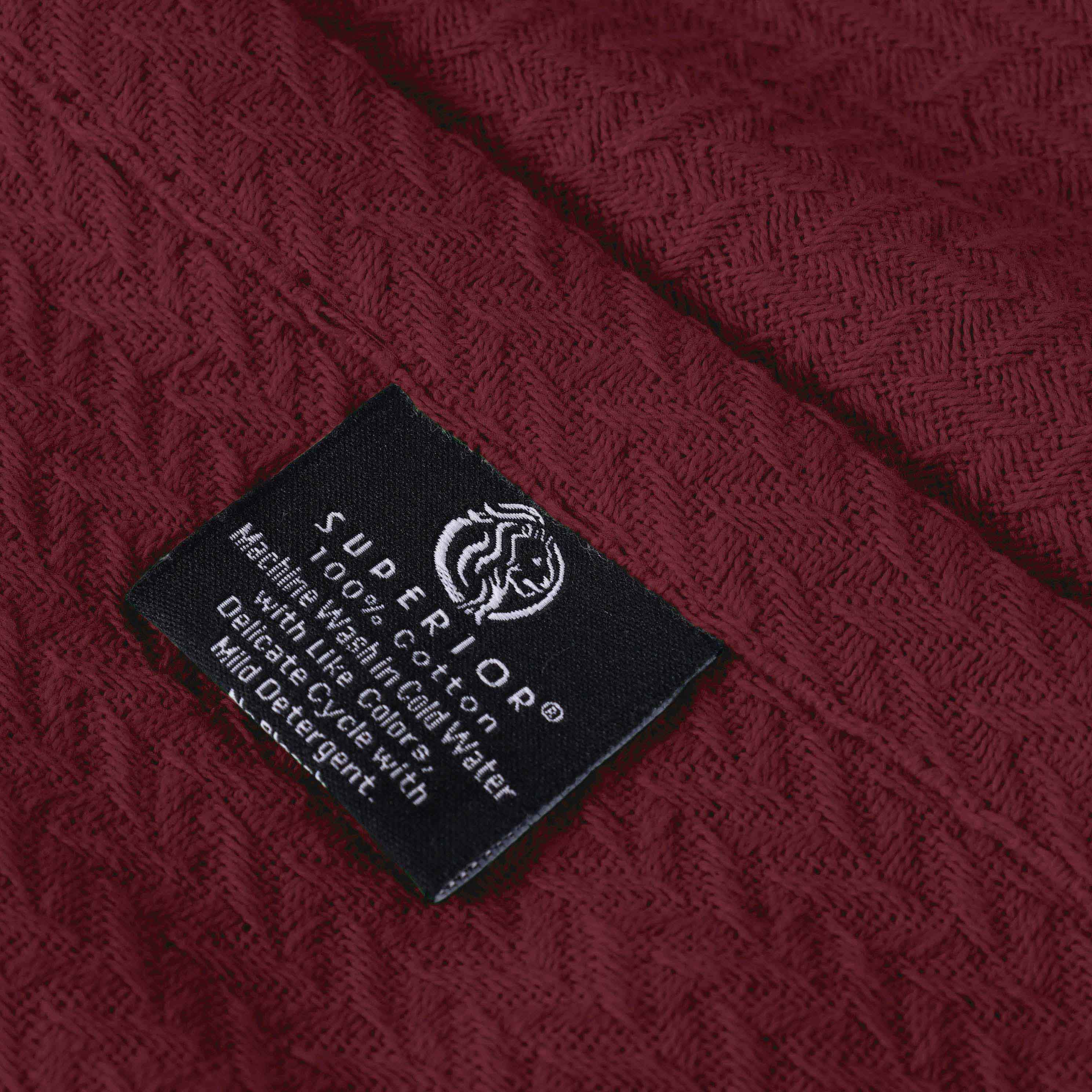 Premium Nobel Cotton Textured Chevron Lightweight Woven Blanket - Soft & Breathable Throw for Sofa, Bed, and Outdoor Picnics - Cozy Home Decor & Travel Companion