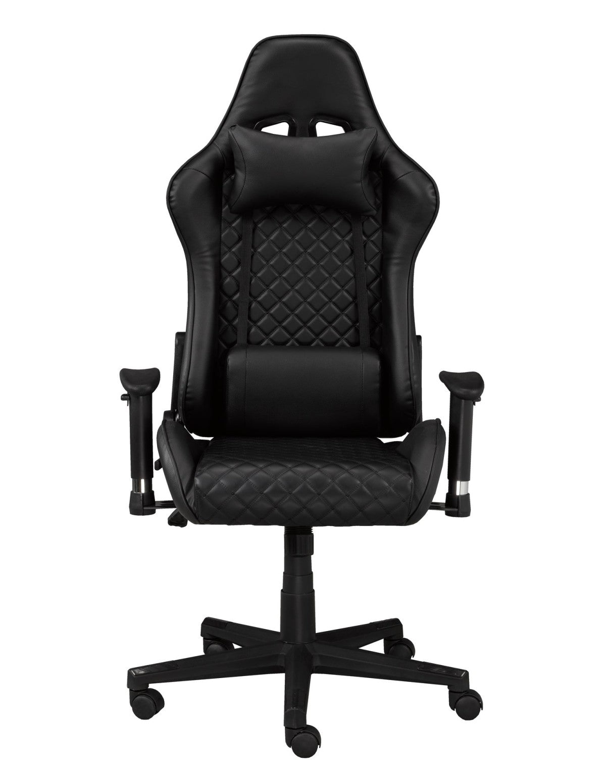 Premium Gaming Desk and Ergonomic Chair Set in Black - Perfect for PC, Console Gaming & Home Office Setup