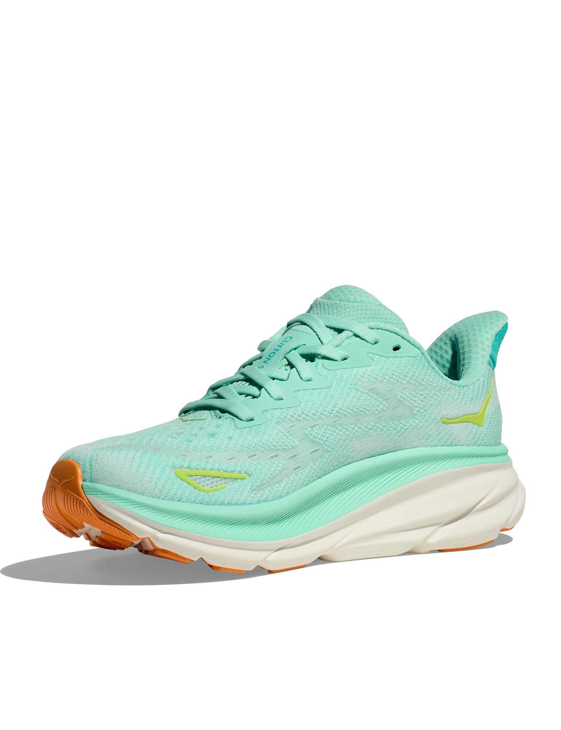 Brooks Clifton 9 Running Shoes for Men & Women - Seafoam/Aqua Breeze Color - Lightweight Cushioned Road Running Sneakers for Jogging, Gym Workouts & Daily Walking
