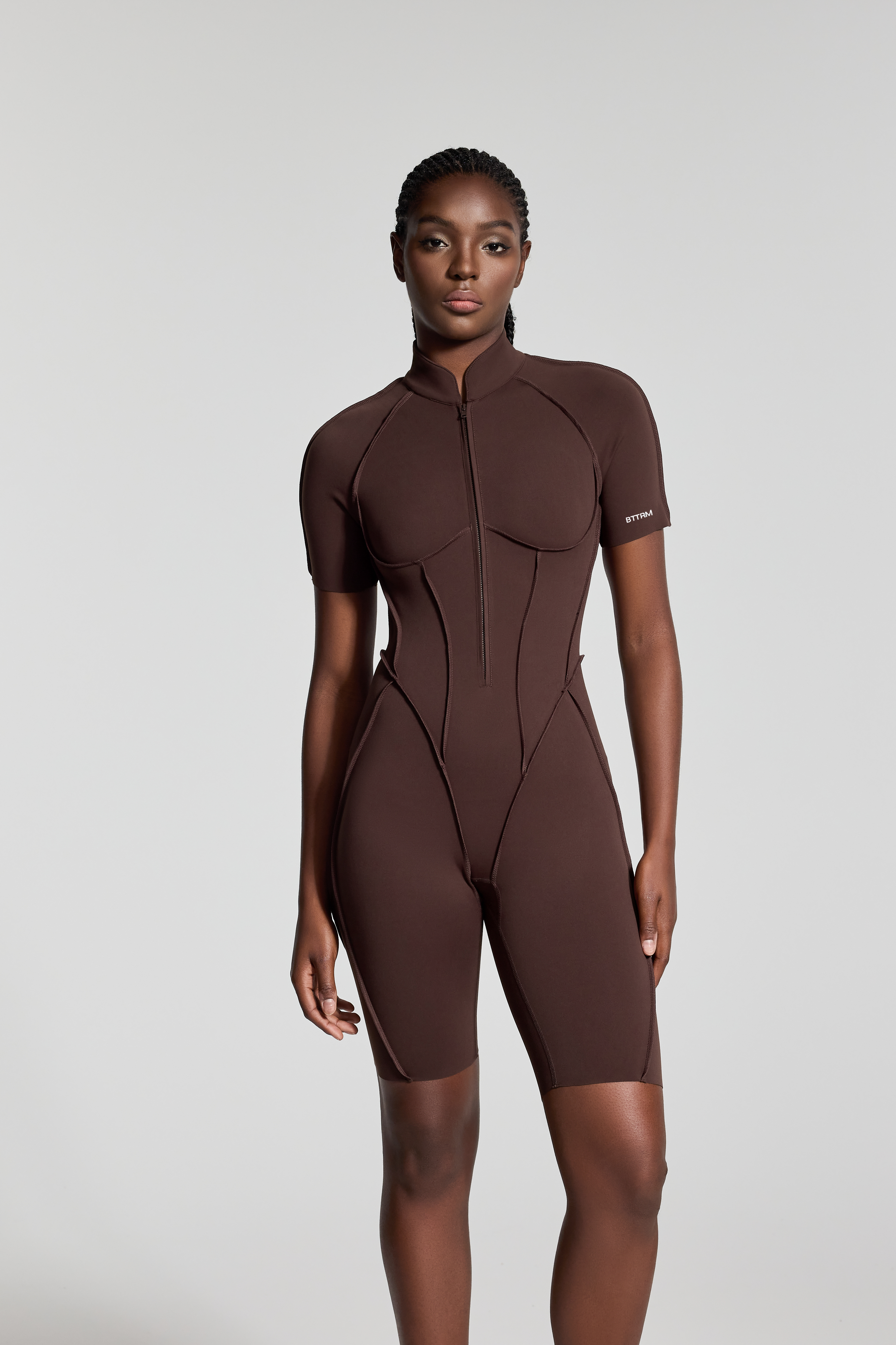 Stylish Women's Shorts Catsuit - Sexy & Comfortable Bodysuit for Night Out, Party, or Cosplay | Fashionable One-Piece Jumpsuit