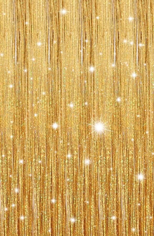 Evrysdi Hair Tinsel Glitter Extensions - Sparkling Colorful Hair Highlights for Parties & Events | Straight Glitter Hair Strands for Women & Girls | Perfect for Festivals, Concerts, and Special Occasions