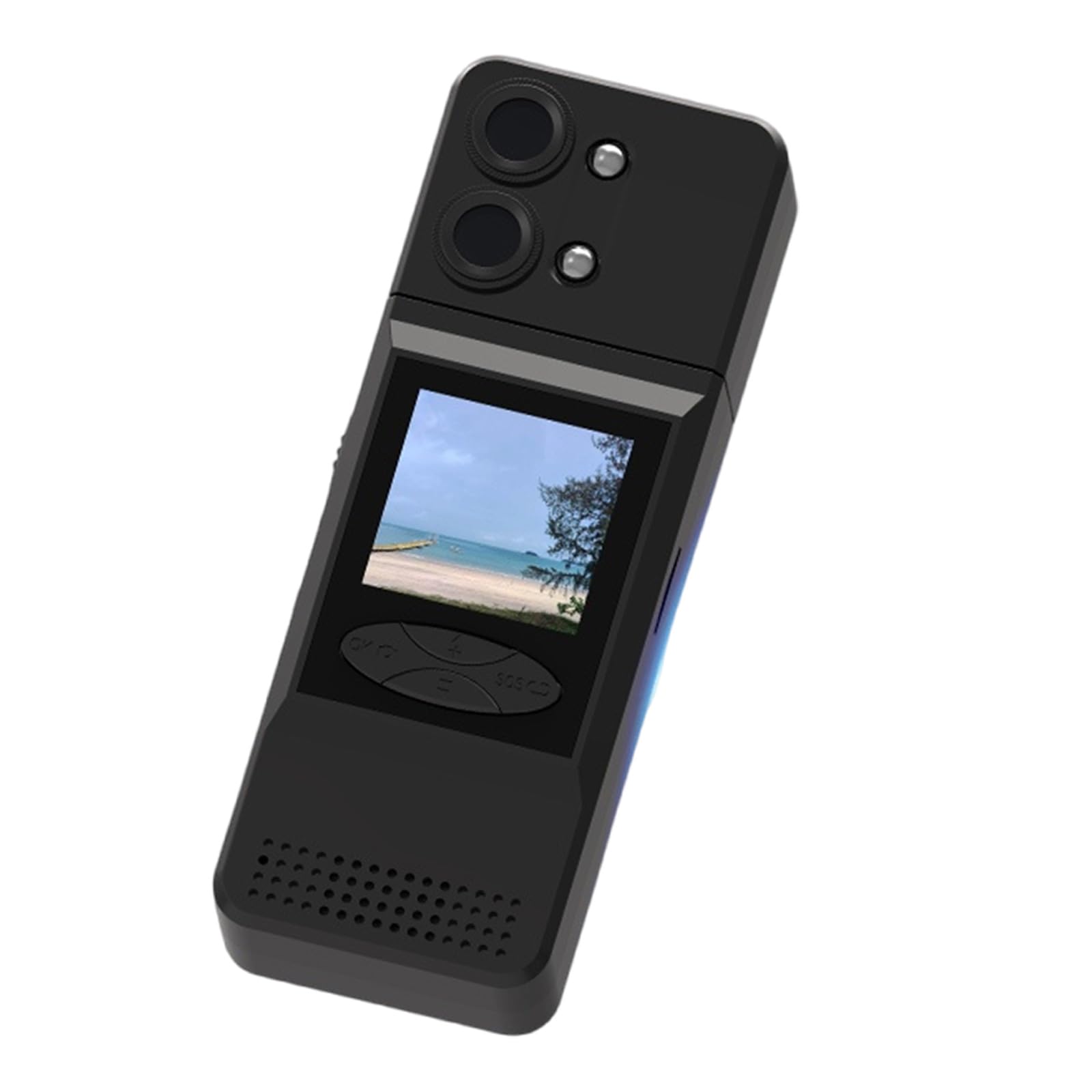 HD Body Camera with Night Vision - Waterproof Sports Video Recorder for Outdoor Activities, Police, Security & Cycling - Wide Angle Lens & Clear Recording