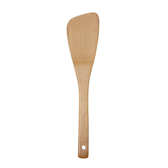 Natural Bamboo Kitchen Turner - Japanese Wooden Spatula 300mm - Eco-Friendly Cooking Utensil for Flipping, Stirring & Serving - Perfect for Pancakes, Eggs & Stir-Fry