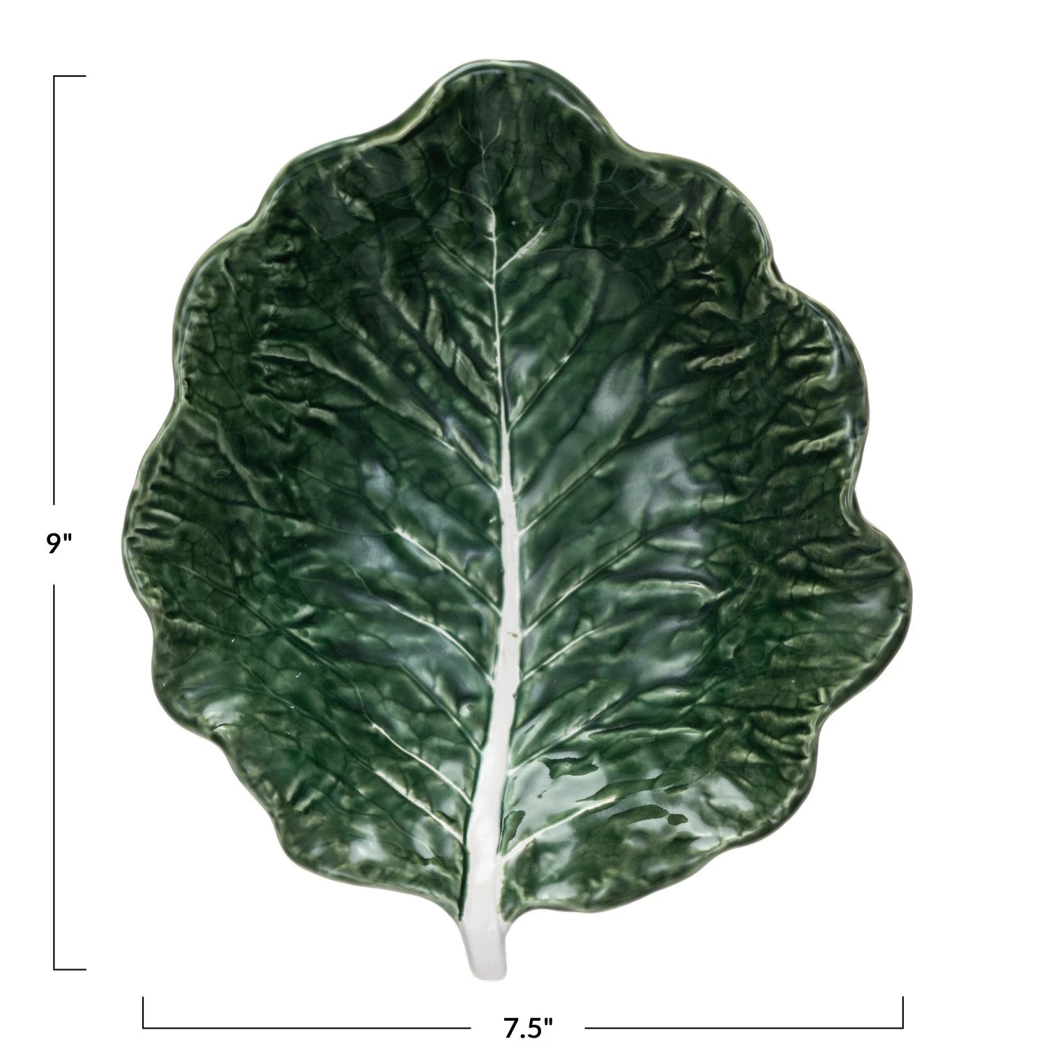 Fresh Cabbage Bowl - Organic Vegetable Serving Bowl for Salads, Snacks & Healthy Meals - Perfect for Kitchen, Dining & Party Use
