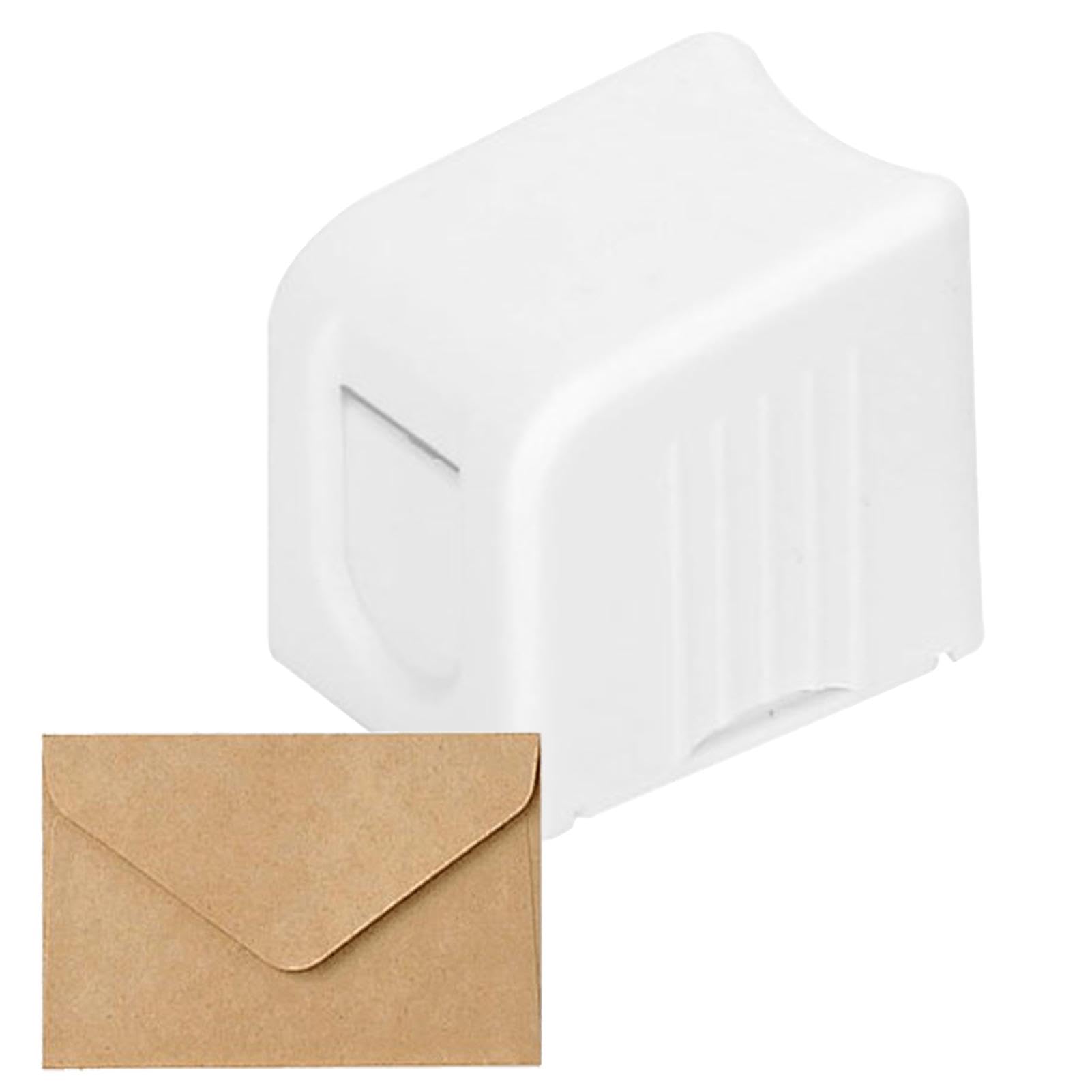 Stamp Holder Box for Home & Office - Convenient Stamp Organizer & Dispenser for Mailing, Letters, Envelopes | Durable Stamp Storage Solution for Tabletop, Desk, or Craft Room Use