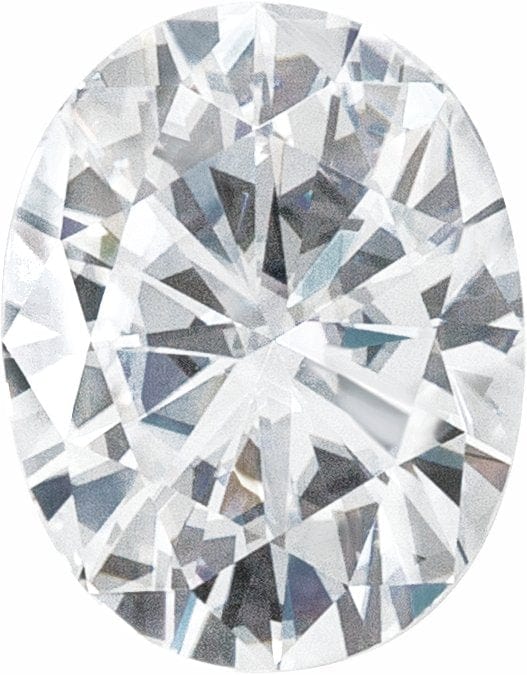 11x9 mm DEF Color Oval Faceted Lab-Grown Moissanite™ Gemstone for Engagement Rings & Fine Jewelry
