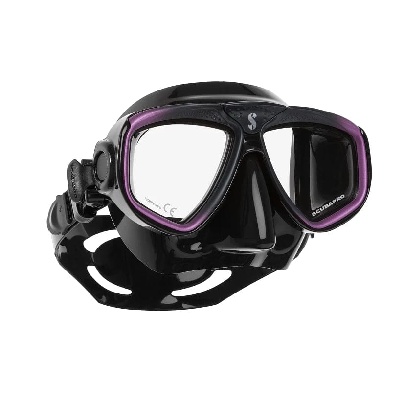 ScubaPro Zoom Scuba Dive Mask - Anti-Fog, Wide View Snorkeling & Scuba Diving Mask for Adults - Perfect for Ocean Exploration, Reef Diving, and Underwater Photography