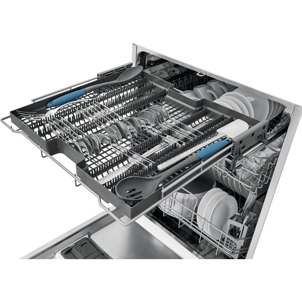Frigidaire FDSH4501AS 24 Inch Built-In Stainless Steel Dishwasher with EvenDry Technology - Perfect for Modern Kitchens and Large Family Meals