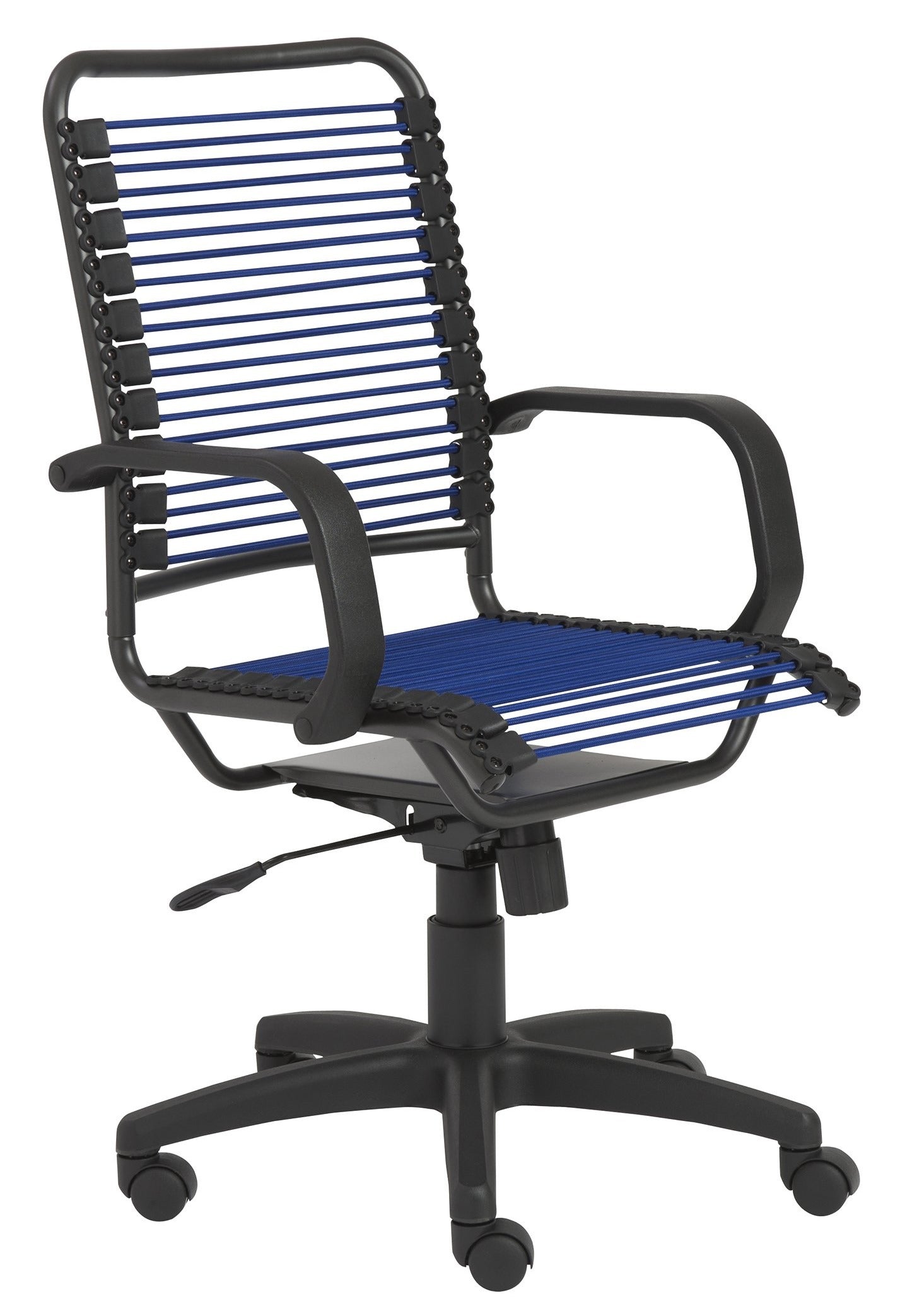 Bradley High Back Bungee Office Chair - Ergonomic Mesh Executive Chair with Graphite Frame & Black Base - Perfect for Home Office, Gaming & Workspace Comfort