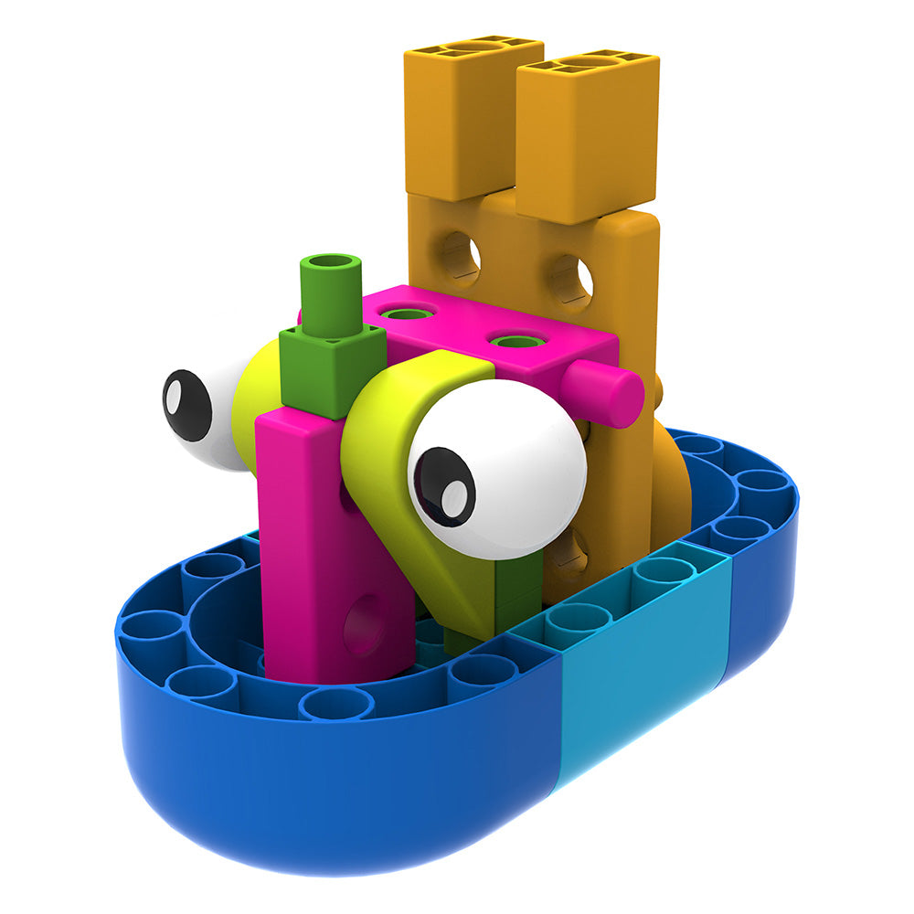 Kids First Boat Engineer STEM Building Kit - Educational Toy for Children Ages 3-5 | Fun Learning Activity for Preschoolers & Kindergarten | Perfect for Home Play & Classroom STEM Projects