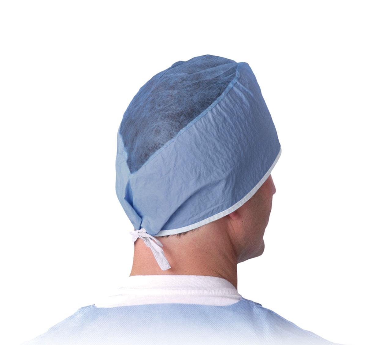 Disposable Tie Back Surgeon Caps - Breathable & Lightweight for Medical Professionals - Ideal for Hospitals, Clinics & Dental Offices
