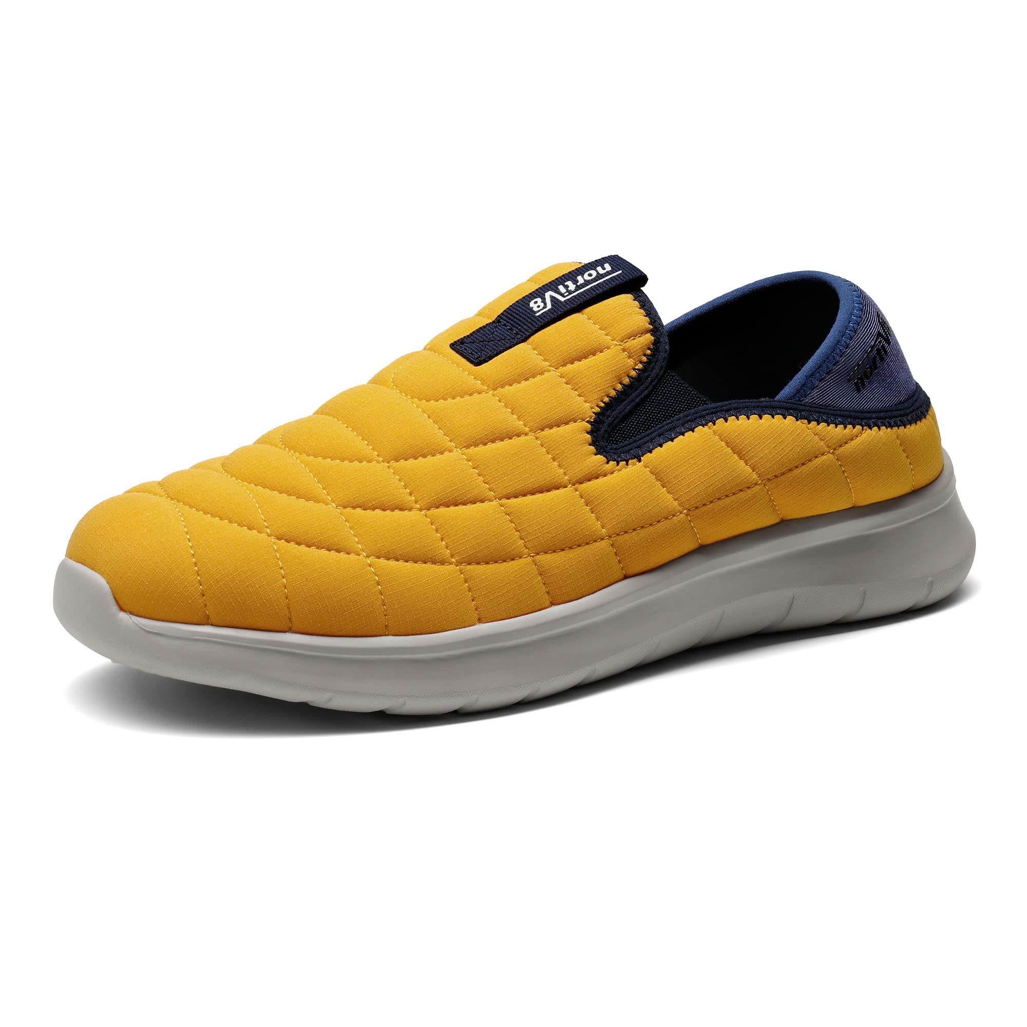 NORTIV 8 Men's & Women's Slip-On Hiking Loafers - Lightweight Outdoor Walking Shoes for Camping, Travel & Indoor Comfort