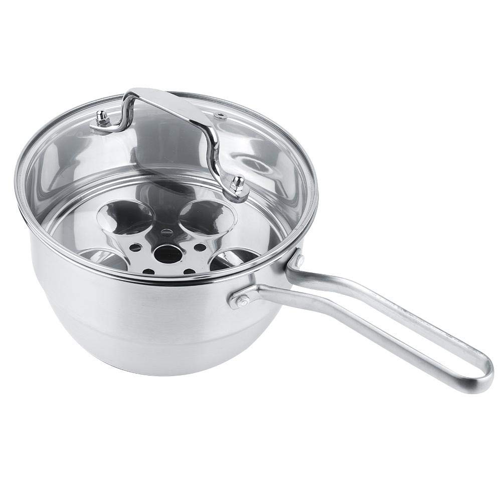 Premium Stainless Steel Milk Pan - Small Saucepan for Heating Milk, Brewing Coffee, Cooking Baby Food & Porridge | Ideal for Kitchen, Coffee Shops & Baby Meal Prep