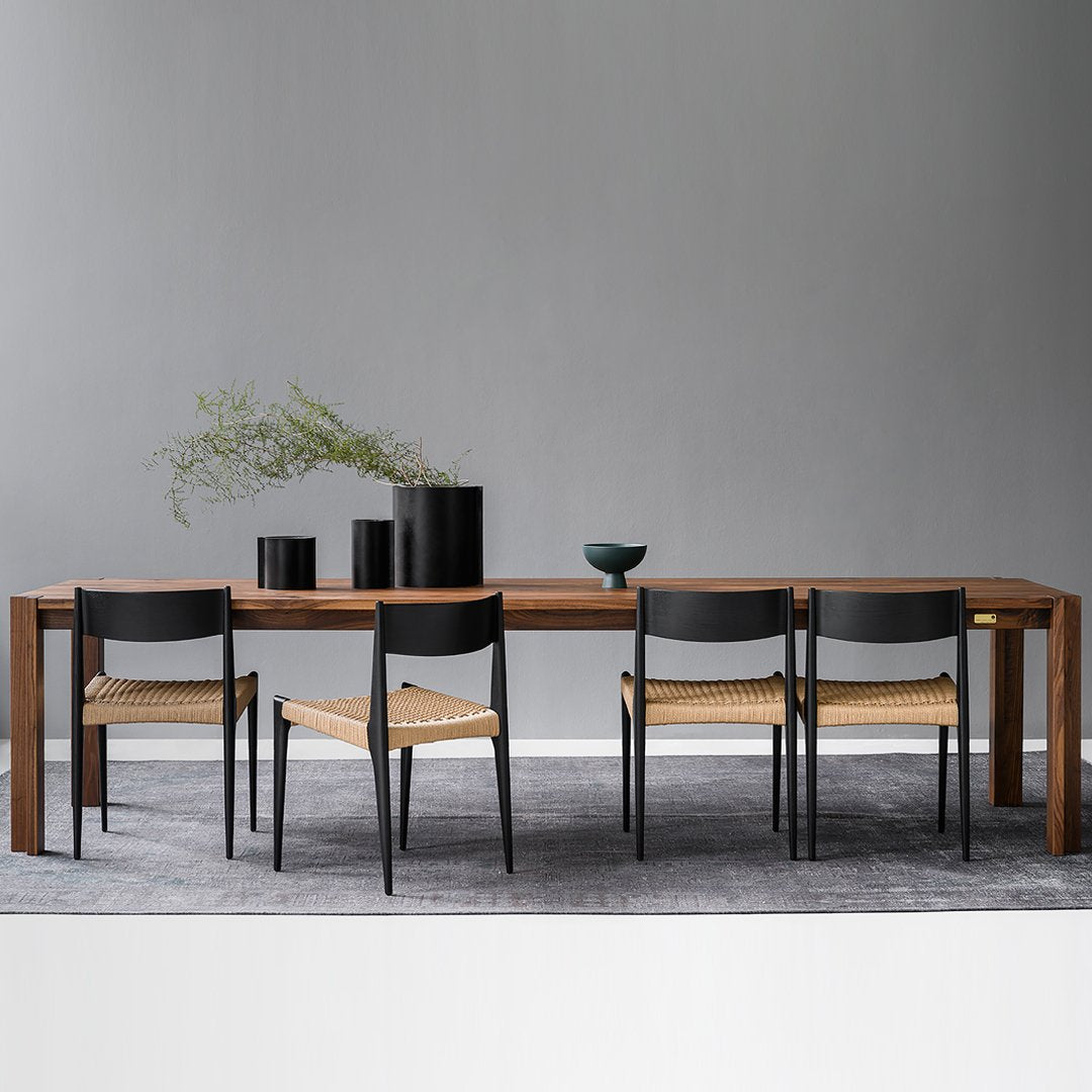 Jeppe Utzon Table #1 - Modern Scandinavian Dining Table for Home & Office - Perfect for Dining Rooms, Kitchens, and Workspaces