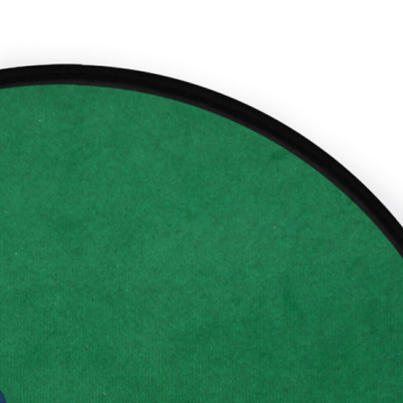 ALAZA American Billiards Pool Table Design Round Area Rug - 3' Diameter (92 cm) Green Felt Carpet for Living Room, Bedroom, Game Room Decor | Perfect for Billiard Lovers & Home Entertainment Spaces
