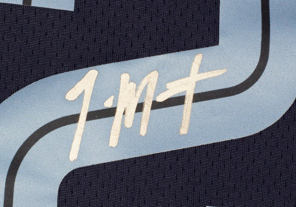 Authentic Ja Morant Signed Blue Nike Memphis Grizzlies Swingman Jersey - Limited Edition with JSA Certificate - Perfect for NBA Collectors, Sports Memorabilia Fans & Game Day Outfits