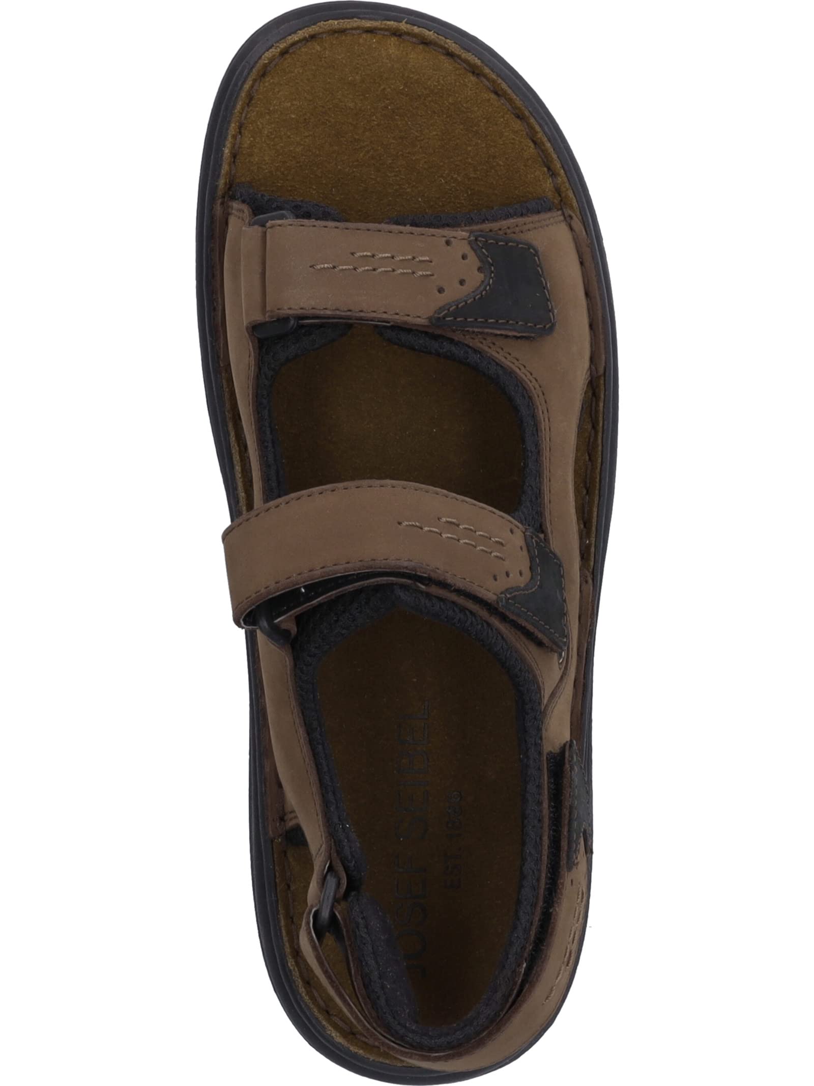 Josef Seibel Men's Comfortable Slingback Sandals - Lightweight & Breathable Summer Casual Shoes for Walking, Travel, and Beach Outings