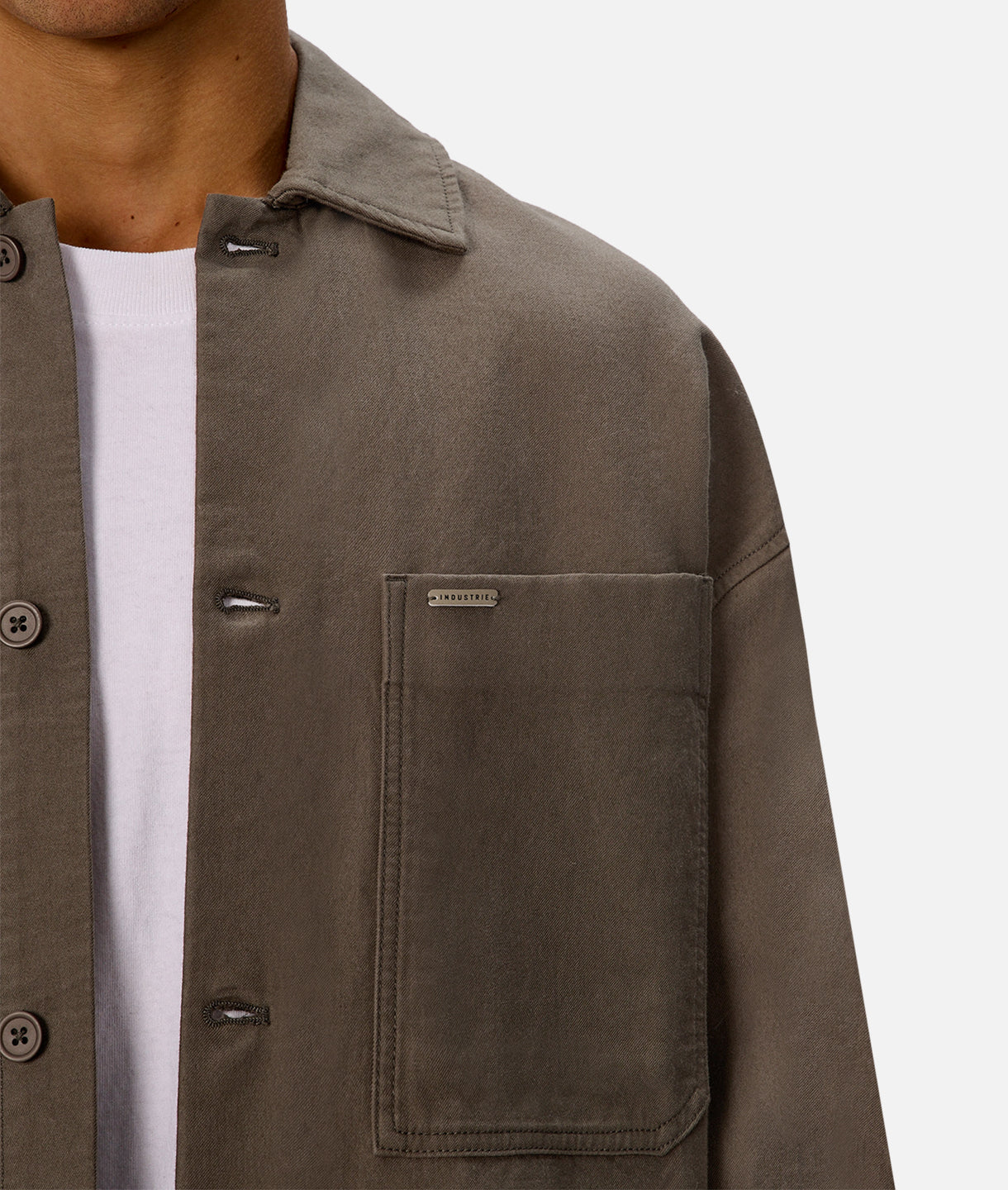 The Montauk Overshirt in Clover Green - Lightweight Casual Button-Up Shirt for Men | Perfect for Layering, Outdoor Adventures & Everyday Wear