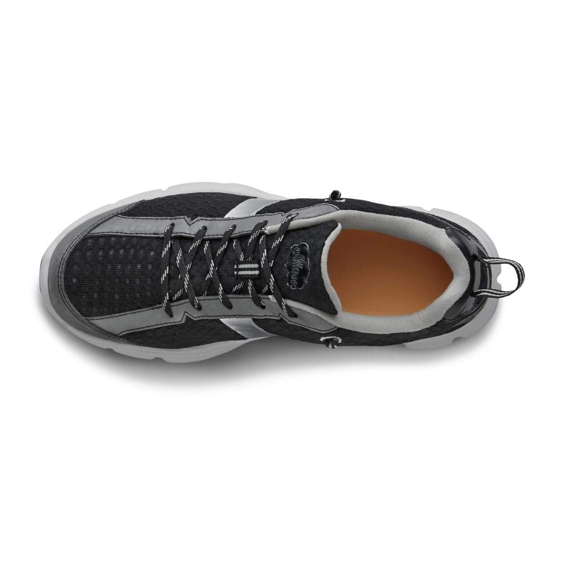 Dr. Comfort Chris Men's Therapeutic Extra Depth Athletic Shoes - Black | Orthopedic Support for Plantar Fasciitis & Diabetic Foot Care | Ideal for Walking, Running & Daily Comfort