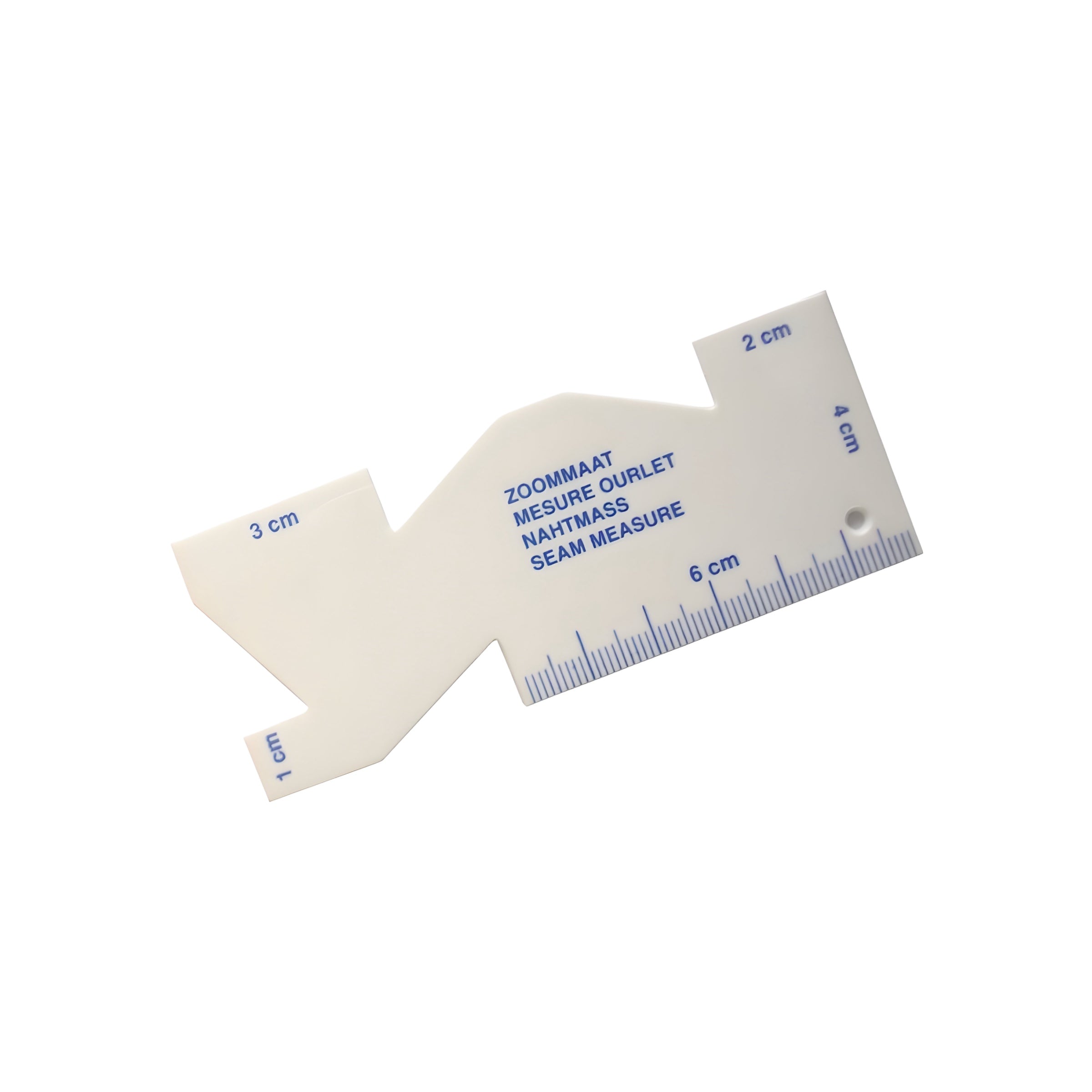 Bohin Seam Measure Gauge 10cm - Professional Sewing Ruler for Quilting, Dressmaking & Crafting - Perfect for Accurate Stitching and Hemming