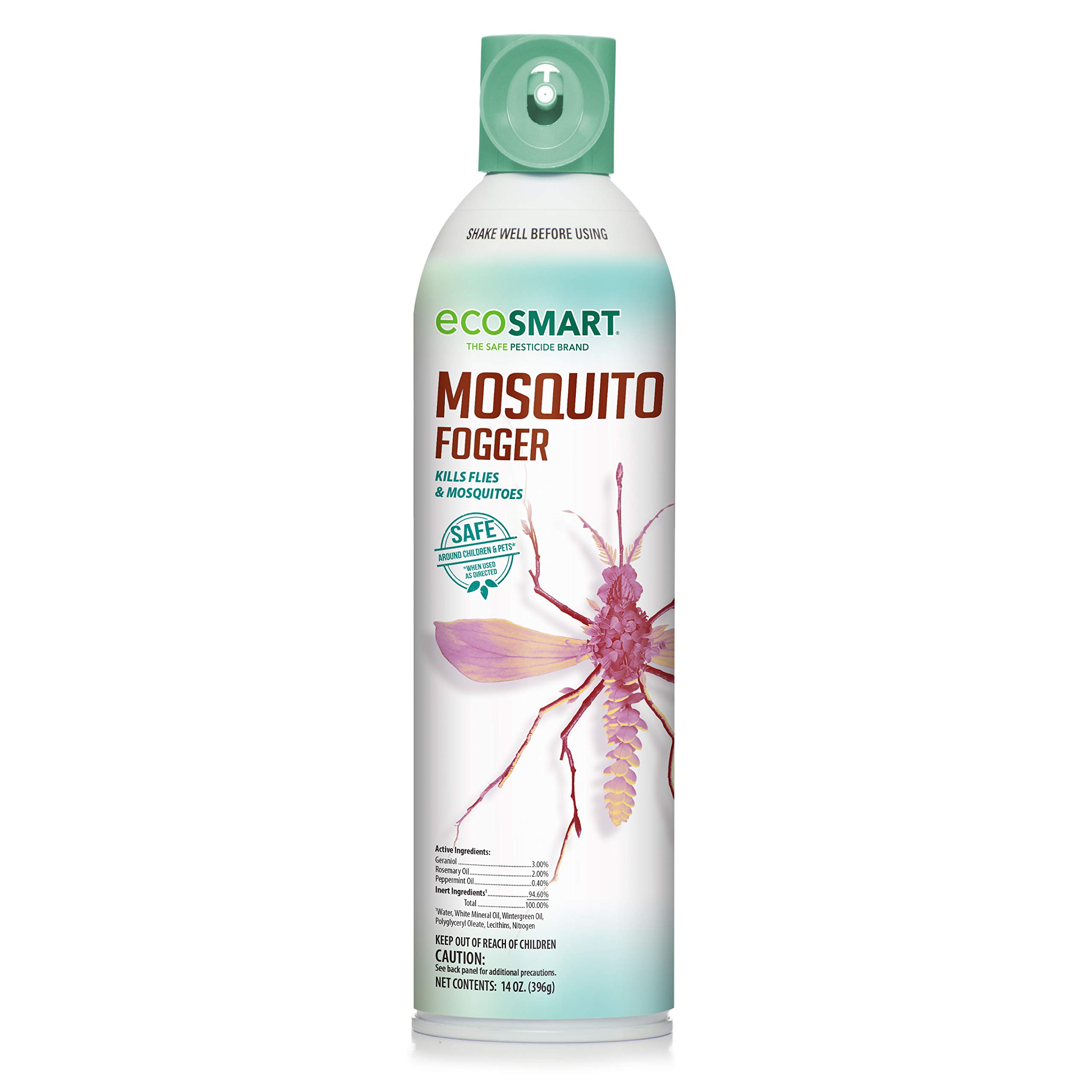 14 oz Mosquito Fogger Aerosol Spray - Outdoor Insect Control for Patio, Yard & Garden