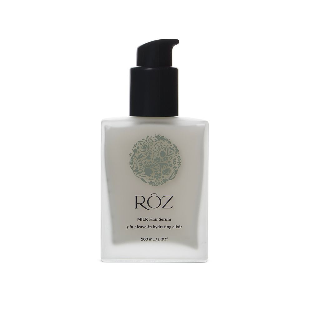 Roz Milk Hair Serum - Nourishing & Repairing Hair Treatment for Dry, Damaged Hair - Perfect for Daily Use & Styling