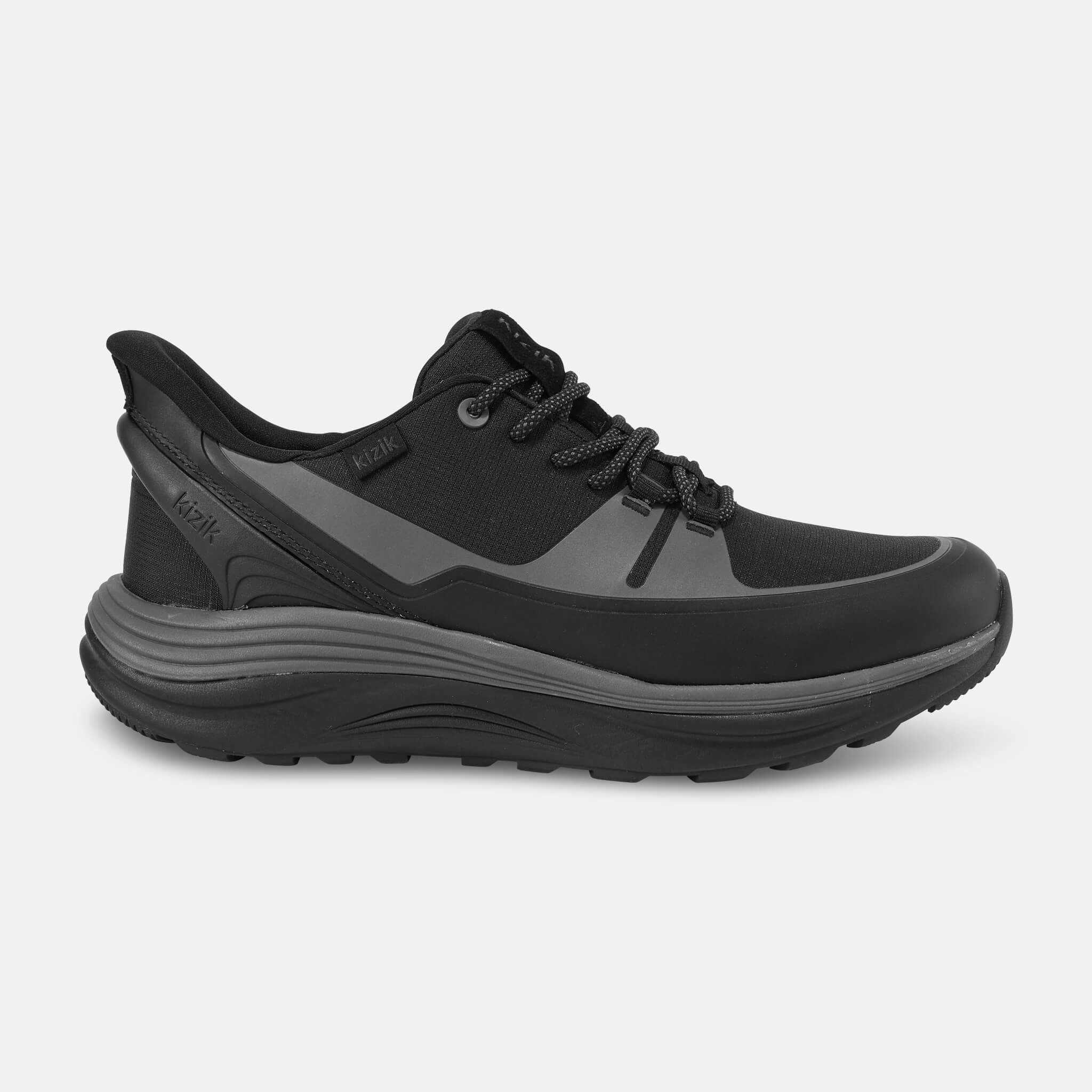 Men's London AT Sneakers - Black/Poppyseed Colorway | Casual Walking Shoes for Men | Perfect for Urban Commuting & Daily Wear