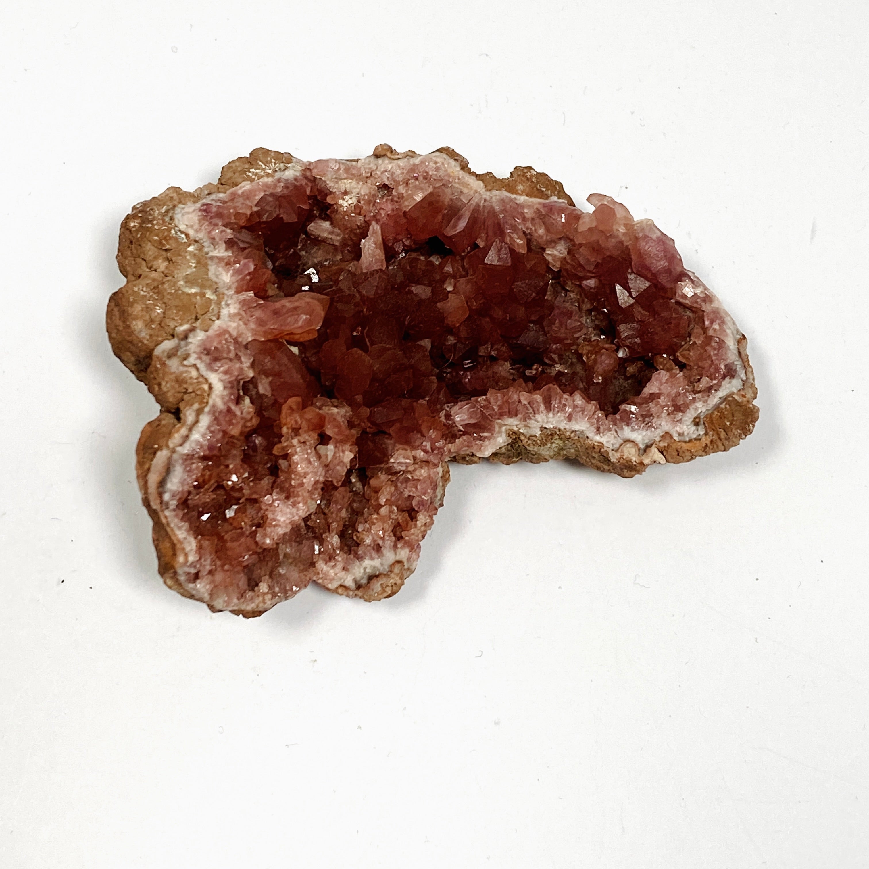 Natural Pink Amethyst Geode Crystal Cluster - Healing Stone for Home Decor, Meditation & Spiritual Gifts | PA97