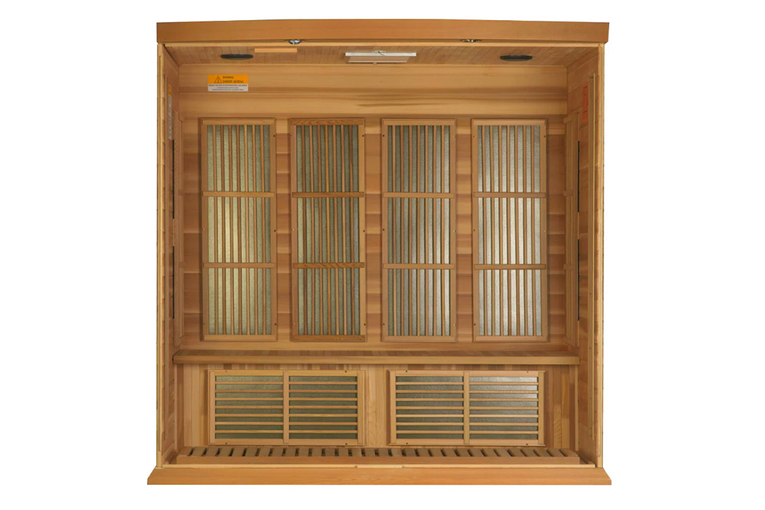 Maxxus Montilemar Edition 3 Person Low EMF FAR Infrared Sauna for Home Relaxation & Detox - Perfect for Wellness & Muscle Recovery