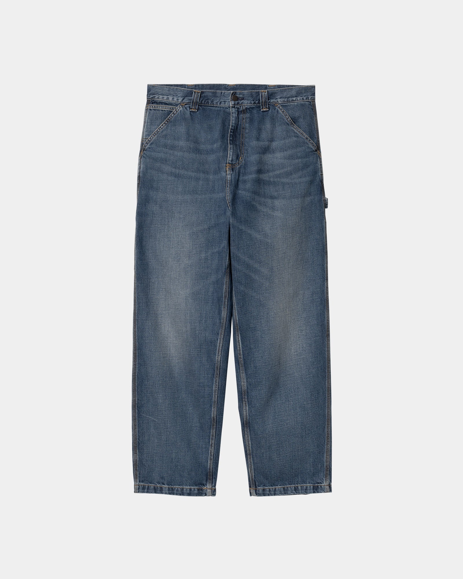 OG Single Knee Pant Denim Jeans - Dark Blue Used Wash | Durable & Stylish for Casual Wear, Work, and Outdoor Activities