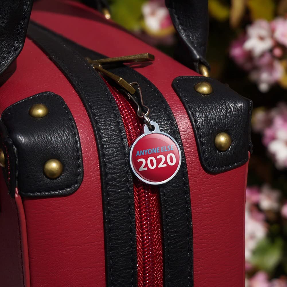 2020 Election Political Merchandise - Democrat Republican Donald Trump Jacket Handbag Purse Luggage Backpack Accessories | Zipper Pull Charm for Bags & Travel Gear - Perfect for Campaign Supporters & Political Enthusiasts