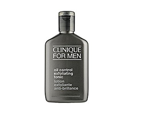 Clinique for Men Oil Control Exfoliating Tonic - Travel Size 1 oz | Men's Skincare for Oily & Acne-Prone Skin | Perfect for Gym, Travel & Daily Face Cleansing