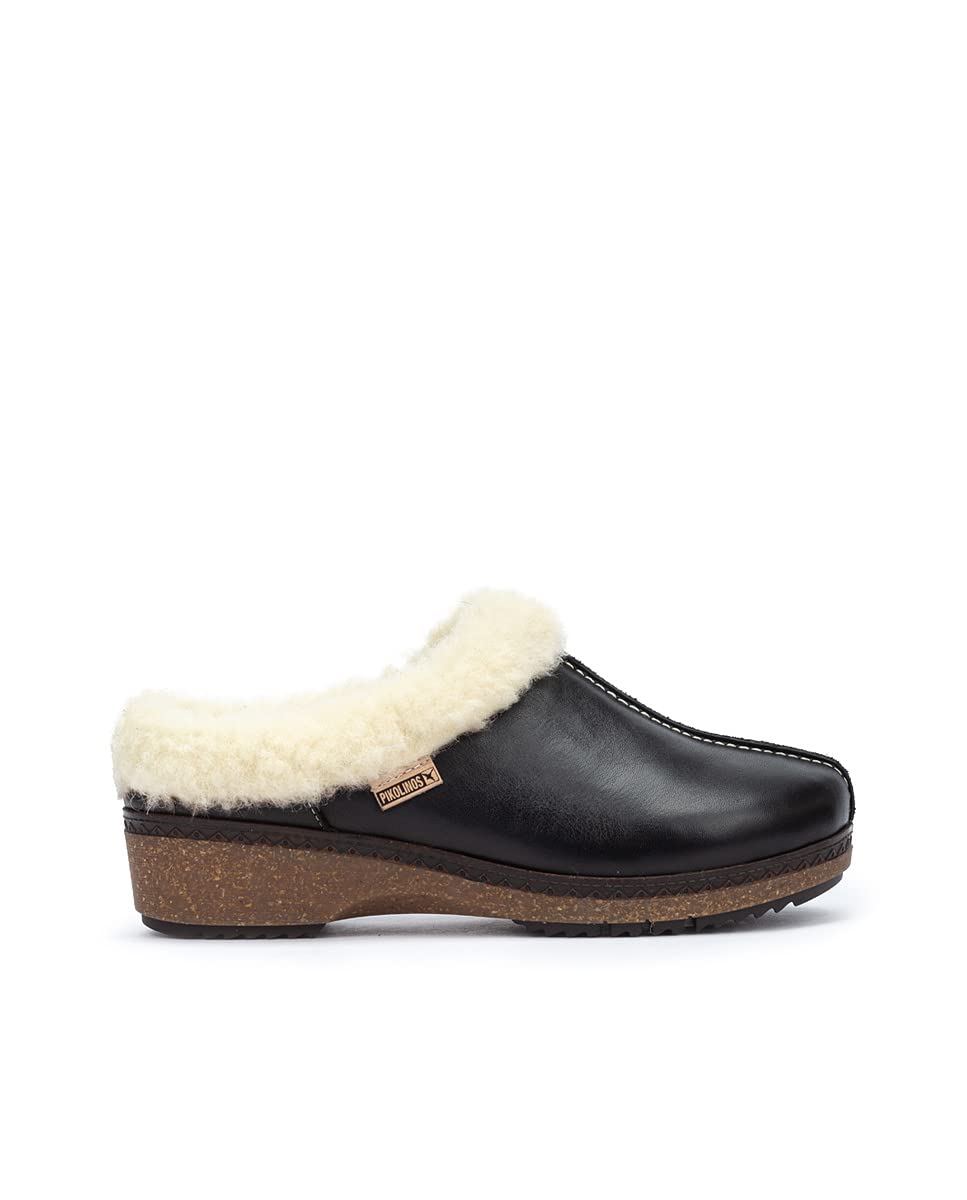 PIKOLINOS Women's Leather Clogs - Comfortable Slip-On Granada Style for Casual Wear & Outdoor Activities