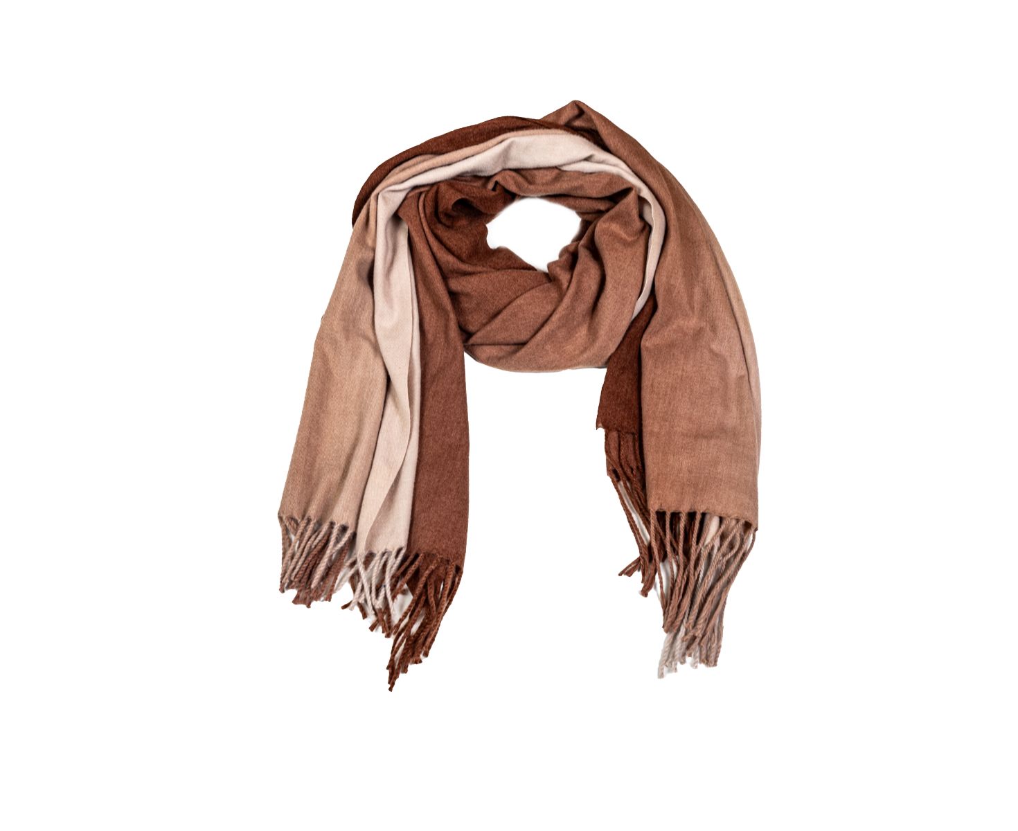 Stylish Blended Hues Scarf - Soft & Warm Winter Fashion Accessory for Women - Perfect for Cold Weather, Outfits & Gifts