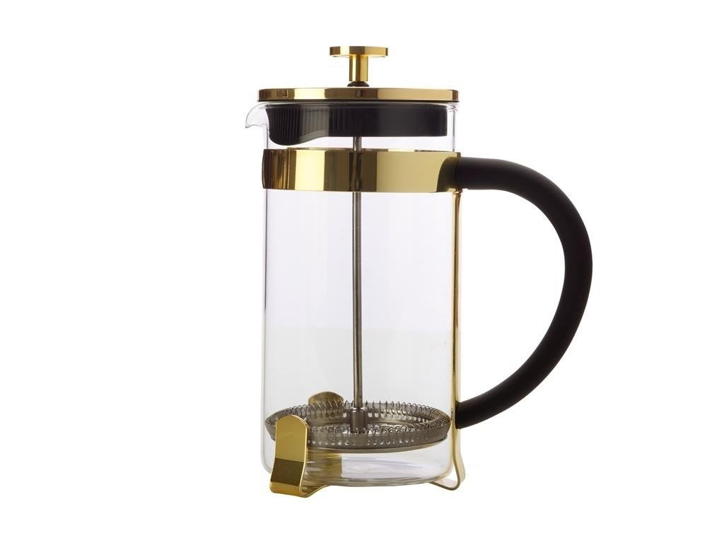 Maxwell & Williams 1L Gold French Press Coffee Maker with Plunger - Premium Gift Boxed for Home, Office & Gifting