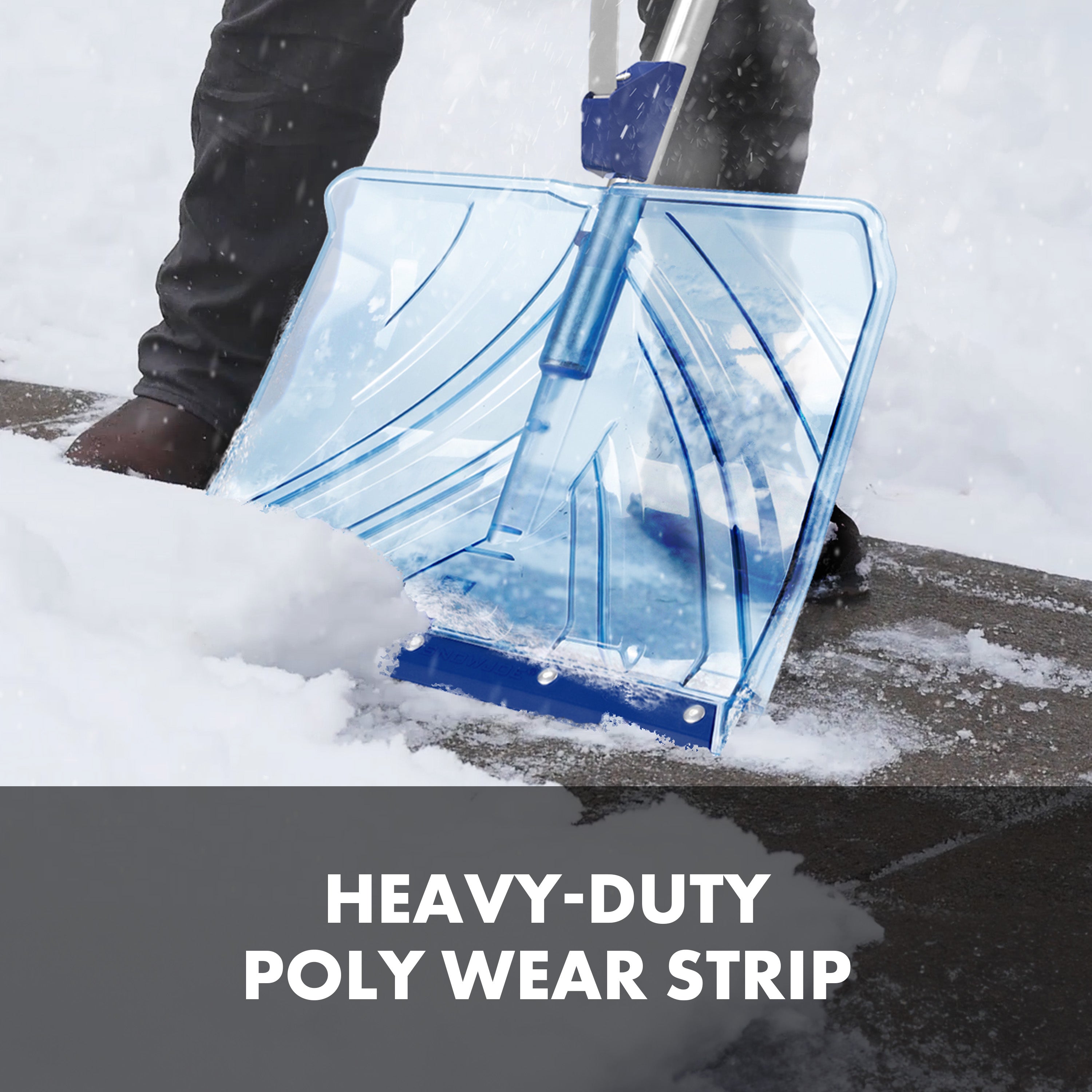 Snow Joe Shovelution SJ SHLV02 Ergonomic Snow Shovel - 18