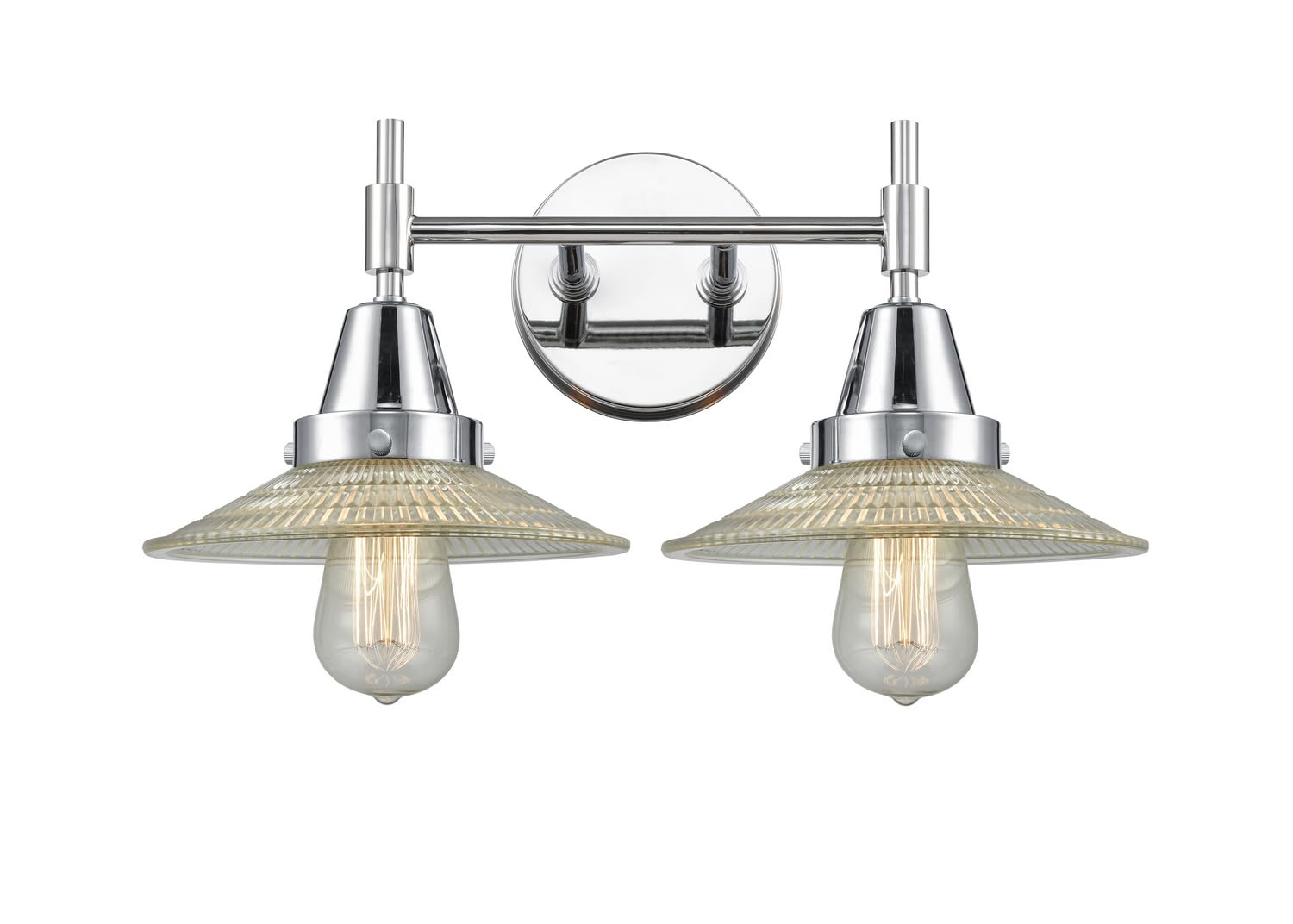 Innovations 447-2W-PC-G2-LED Transitional LED Bathroom Vanity in Chrome Finish - Modern Lighting for Bathroom, Powder Room & Dressing Area