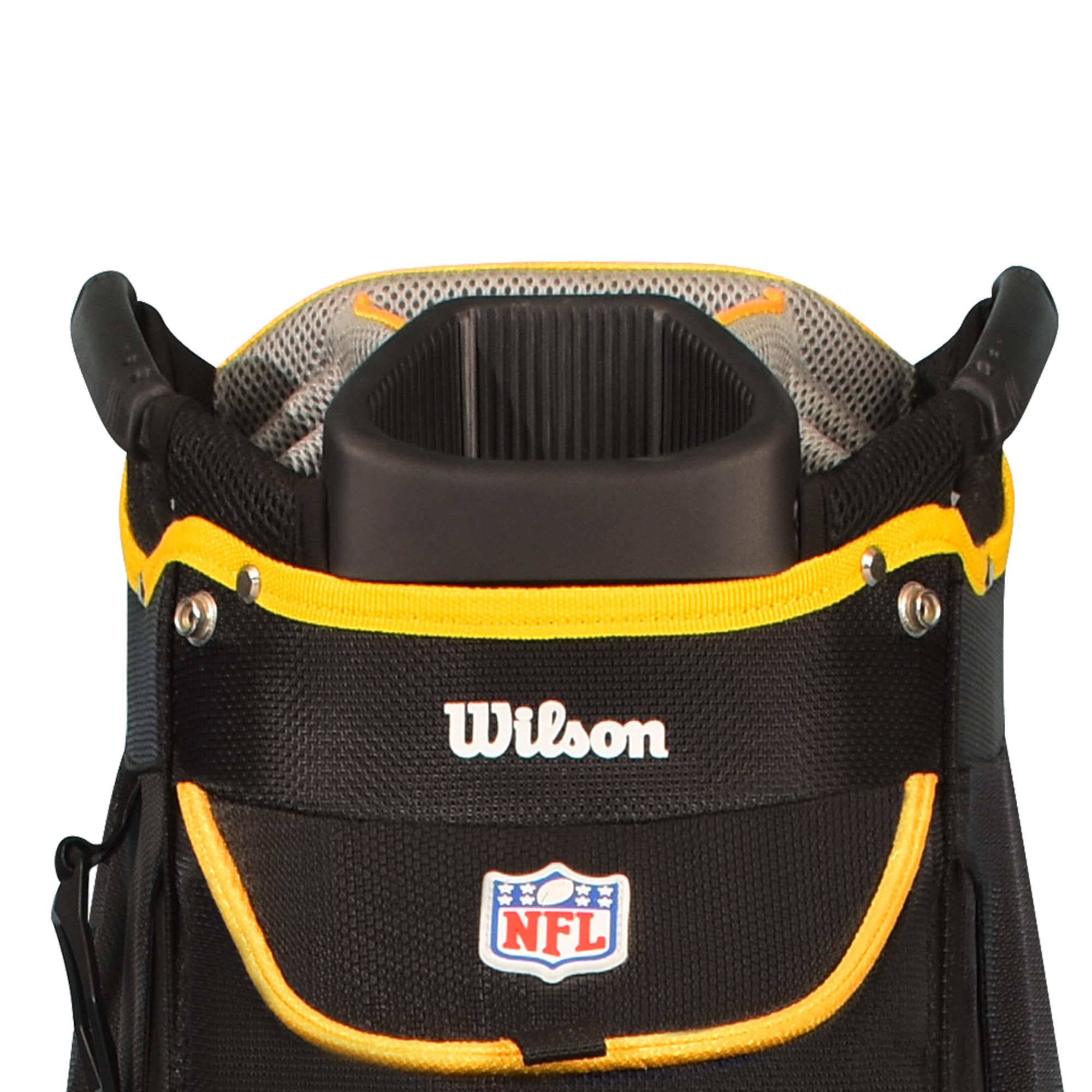 Wilson NFL Official Licensed Golf Bags for Men & Women - Durable & Stylish Golf Stand Bag with Padded Straps - Perfect for Football Fans & Golf Enthusiasts (Great for Course, Driving Range & Travel)
