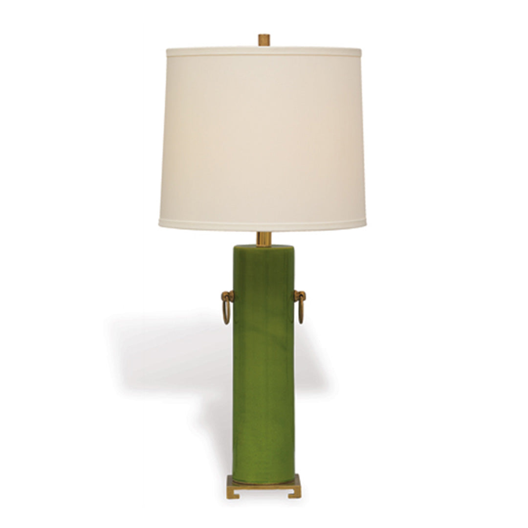Beverly Lamp in Apple Green - Modern Table Lamp for Living Room, Bedroom & Office Decor - Energy Efficient LED Lighting for Home and Workspace