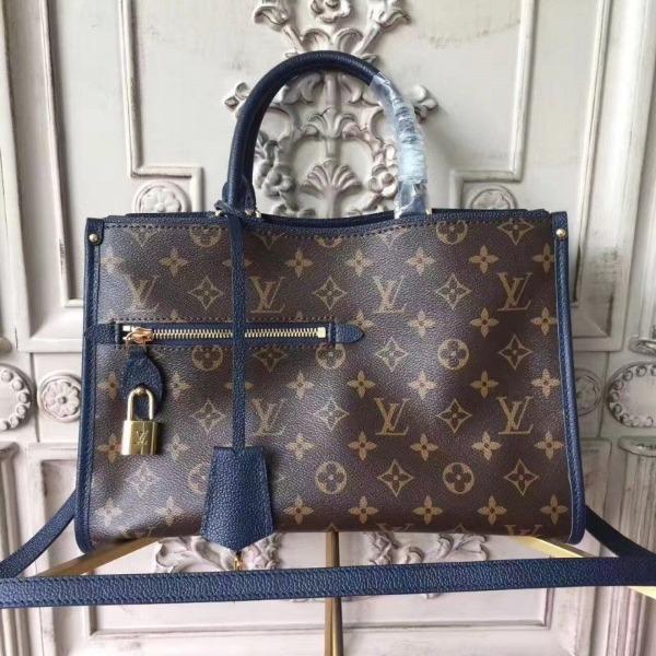 Louis Vuitton Popincourt PM Monogram Marine Handbag - Luxury Designer Shoulder Bag for Women | Perfect for Work, Travel & Everyday Use