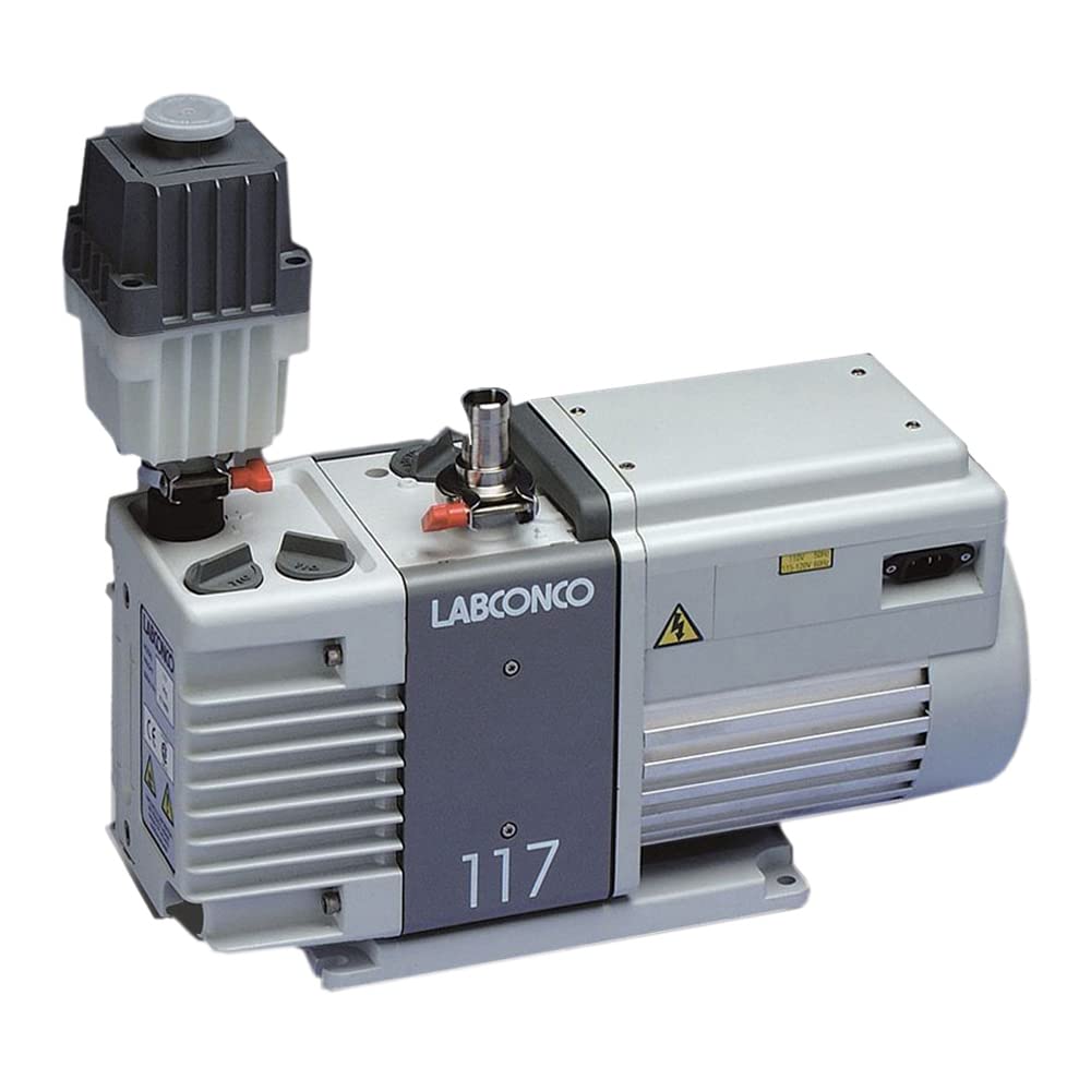 1472100 Rotary Vane Direct Drive Vacuum Pump - 117 LPM, 115V - High Performance Vacuum Pump for HVAC, Automotive & Industrial Applications