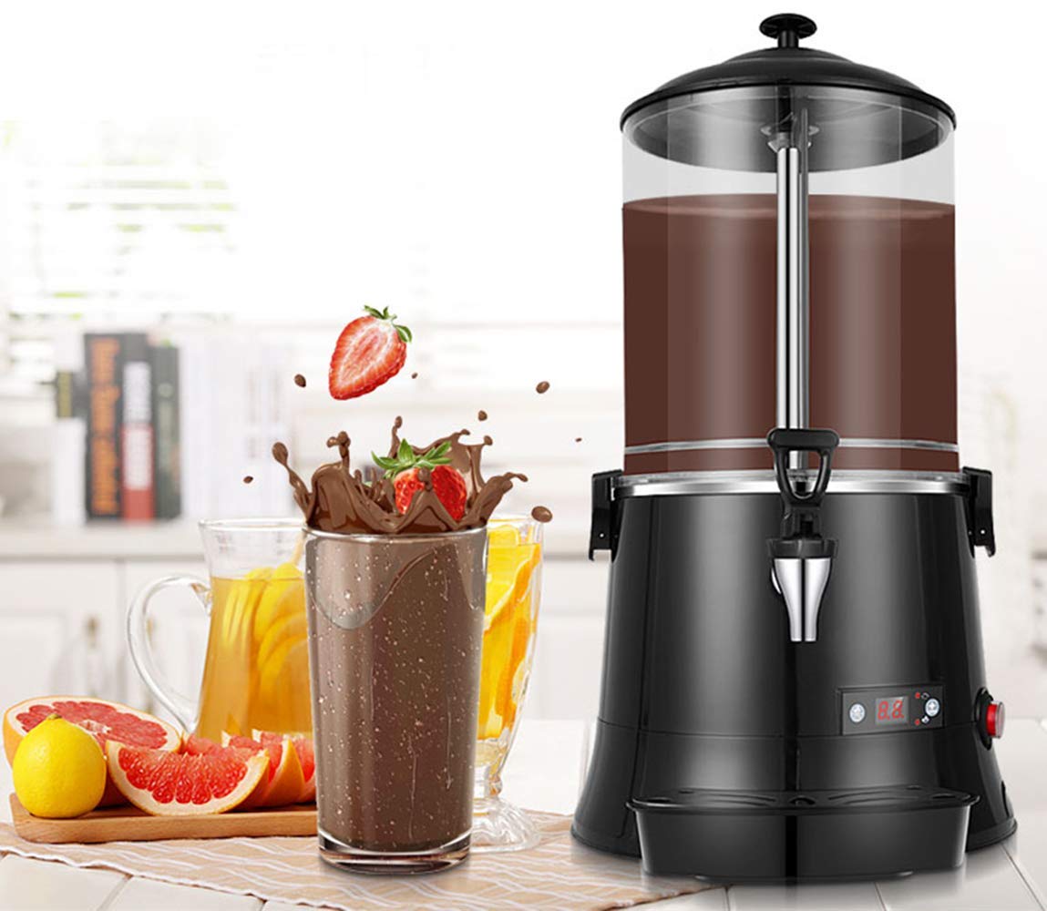 YUCHENGTECH 10L Commercial Hot Chocolate Maker Machine - Upgraded Chocolate Dispenser & Warmer for Coffee, Milk Tea & Beverages (CE Certified, 100-120V) - Perfect for Cafés, Restaurants & Catering Events