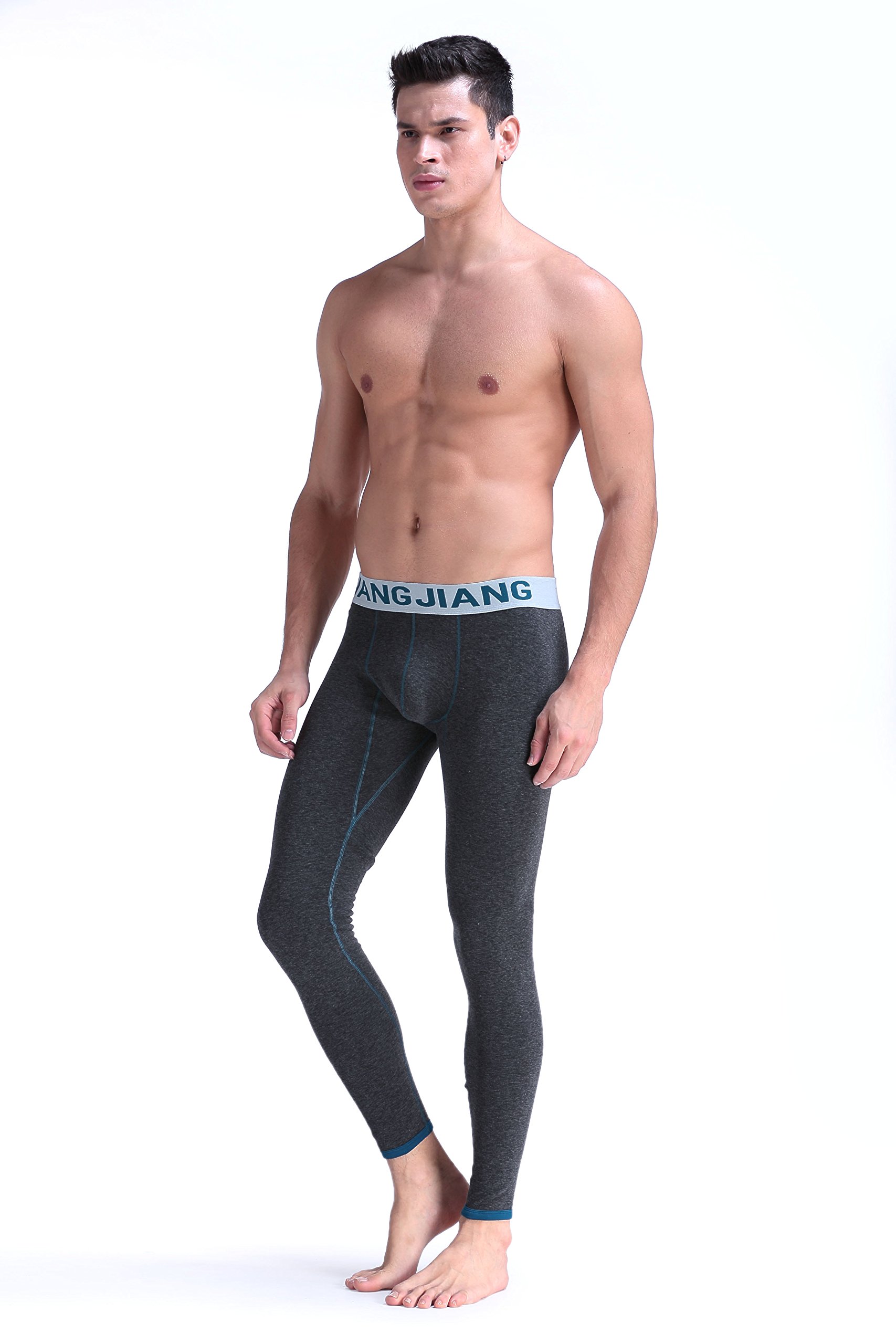 Azuki Men's Thermal Underwear Bottoms - Winter Base Layer Pants, Fleece-Lined Long Johns for Cold Weather - Perfect for Skiing, Hiking & Outdoor Activities