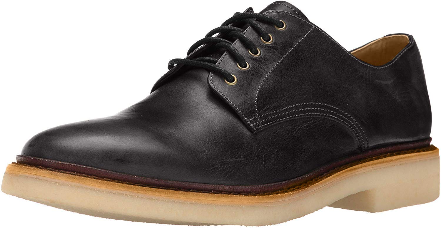 Frye Men's Luke Oxford Shoes - Classic Leather Lace-Up Dress Shoes for Men | Comfortable & Stylish for Work, Office, and Formal Occasions