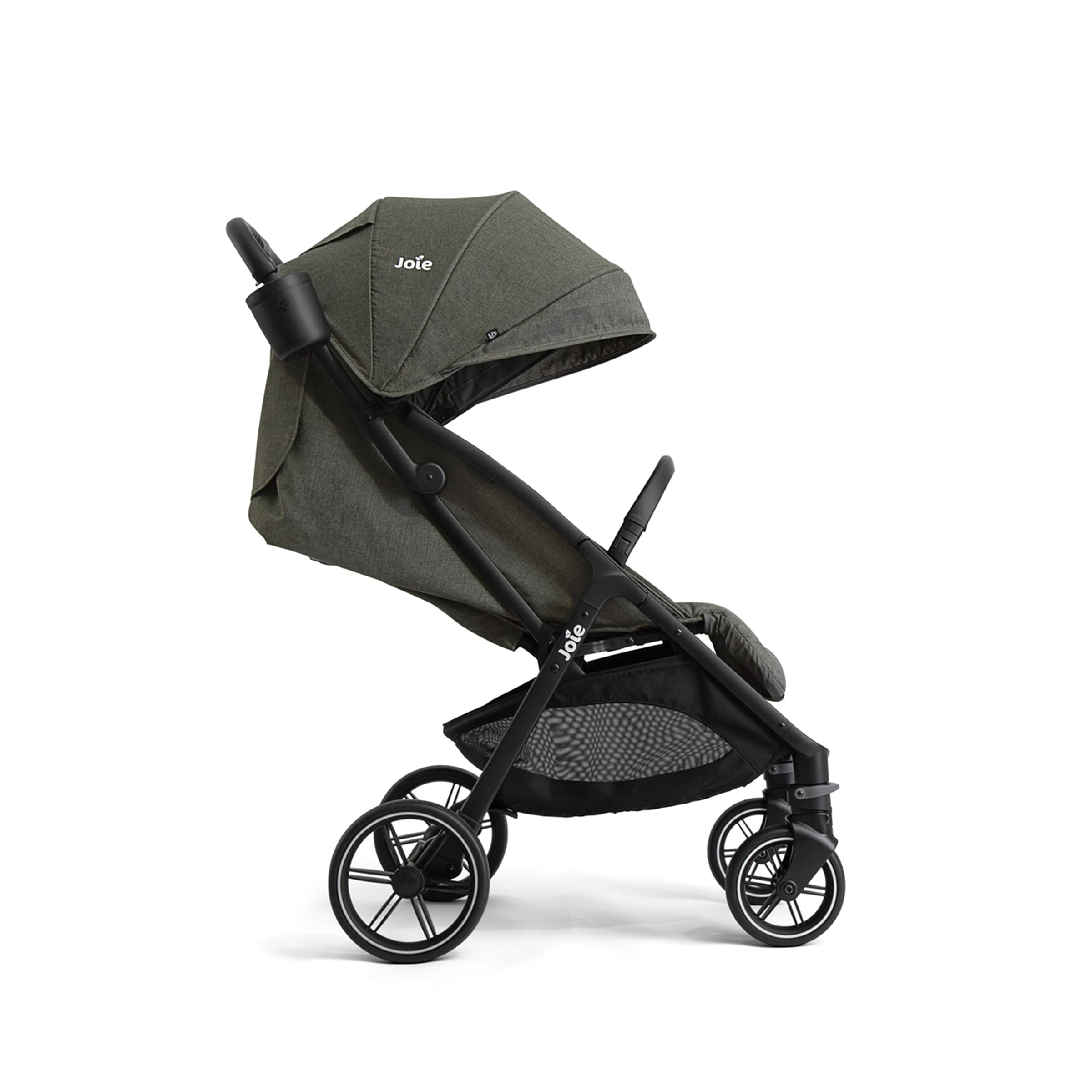 Nutmeg Compact Stroller - Lightweight Foldable Baby Stroller with One-Hand Fold, Travel-Friendly Design (Evergreen) | Perfect for City Walks, Shopping Trips & Air Travel