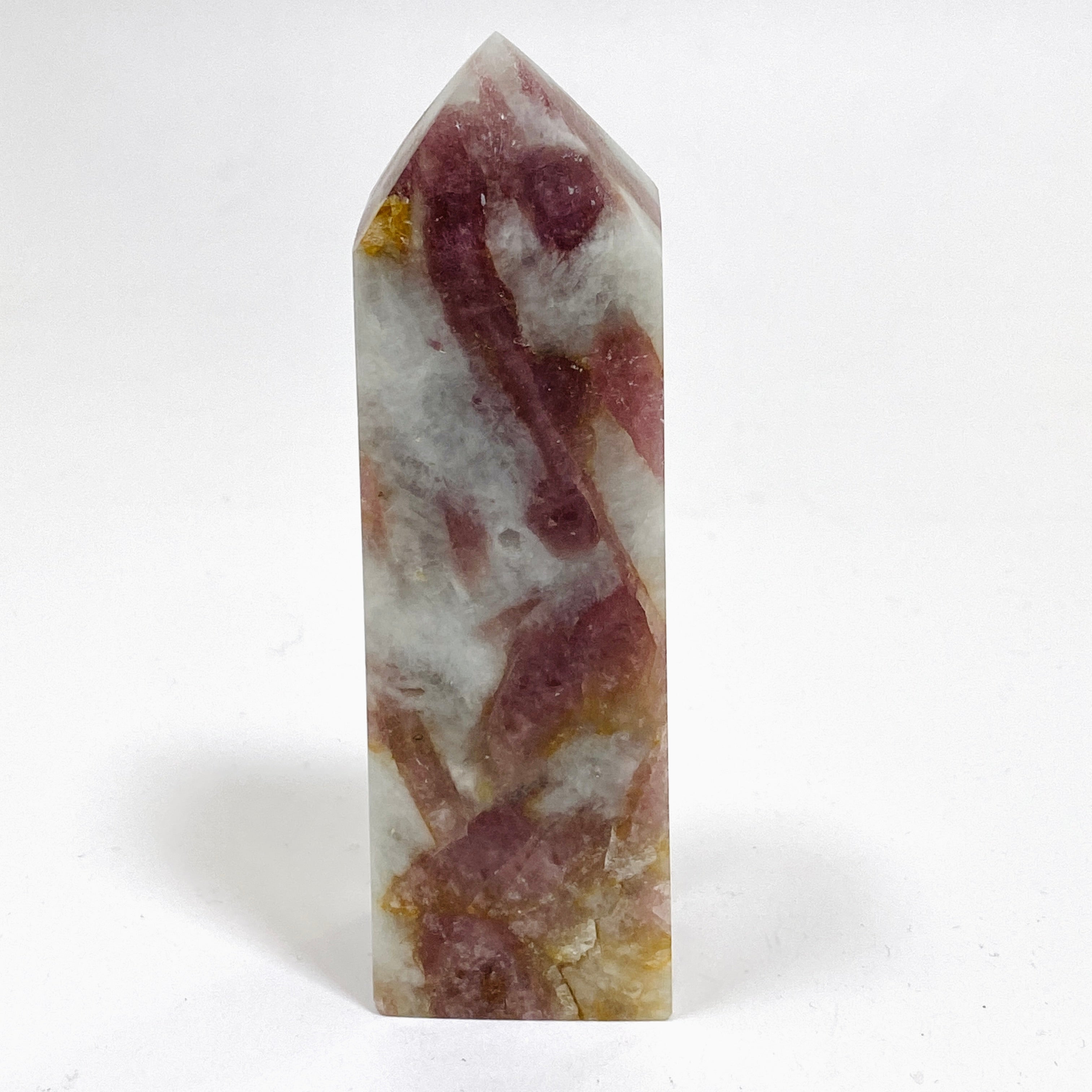 Natural Pink Tourmaline Quartz Point Crystal - PTT 02 for Healing, Meditation & Energy Work - Perfect for Home Decor, Reiki Practice & Spiritual Gifts