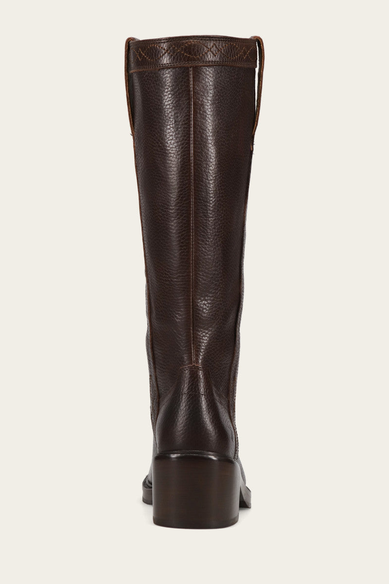 Kate Women's Pull On Wide Calf Boots - Comfortable Stretchable Winter Boots for Wide Calves | Perfect for Cold Weather, Work & Casual Outfits