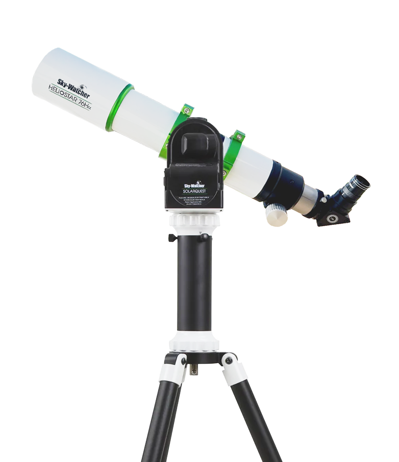 Heliostar 76 H Alpha Solar Telescope with SolarQuest Mount Kit - Professional Solar Observation Equipment for Astronomy Enthusiasts & Astrophotography